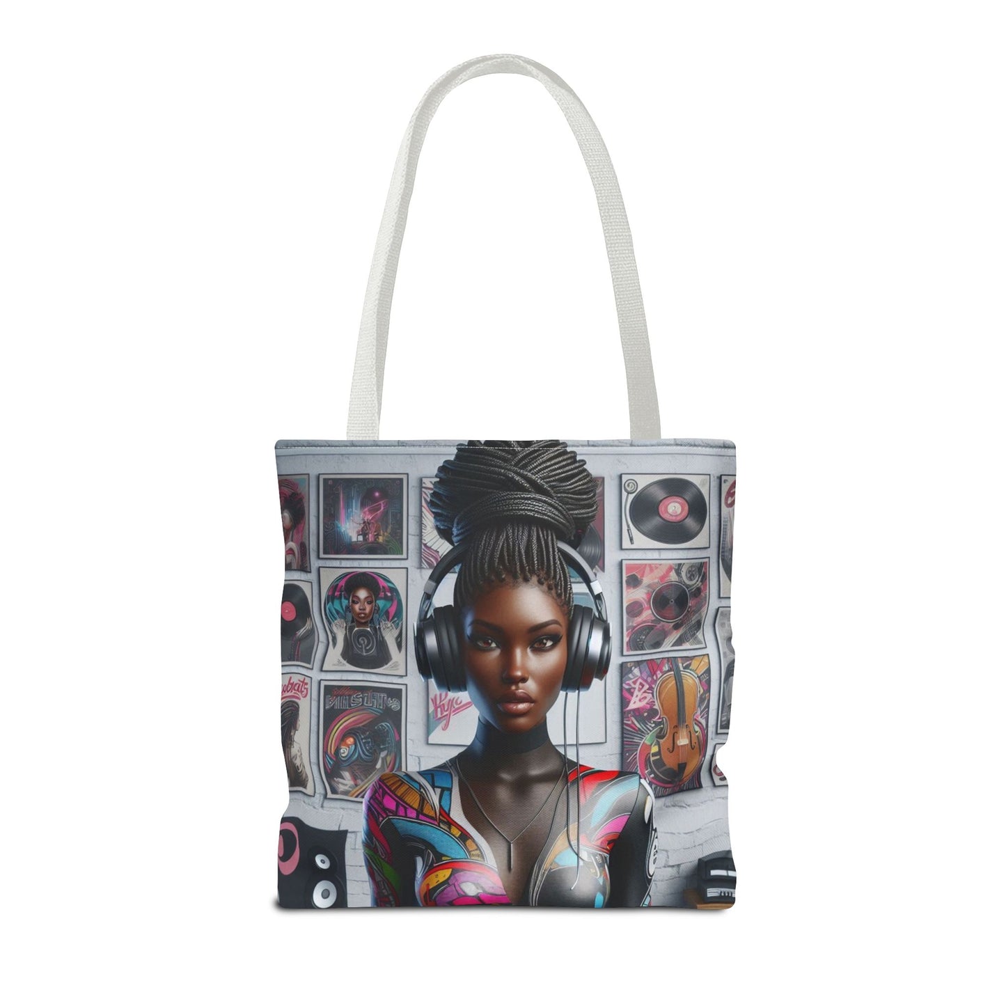 Feel The Music Tote Bag (AOP) #FM20