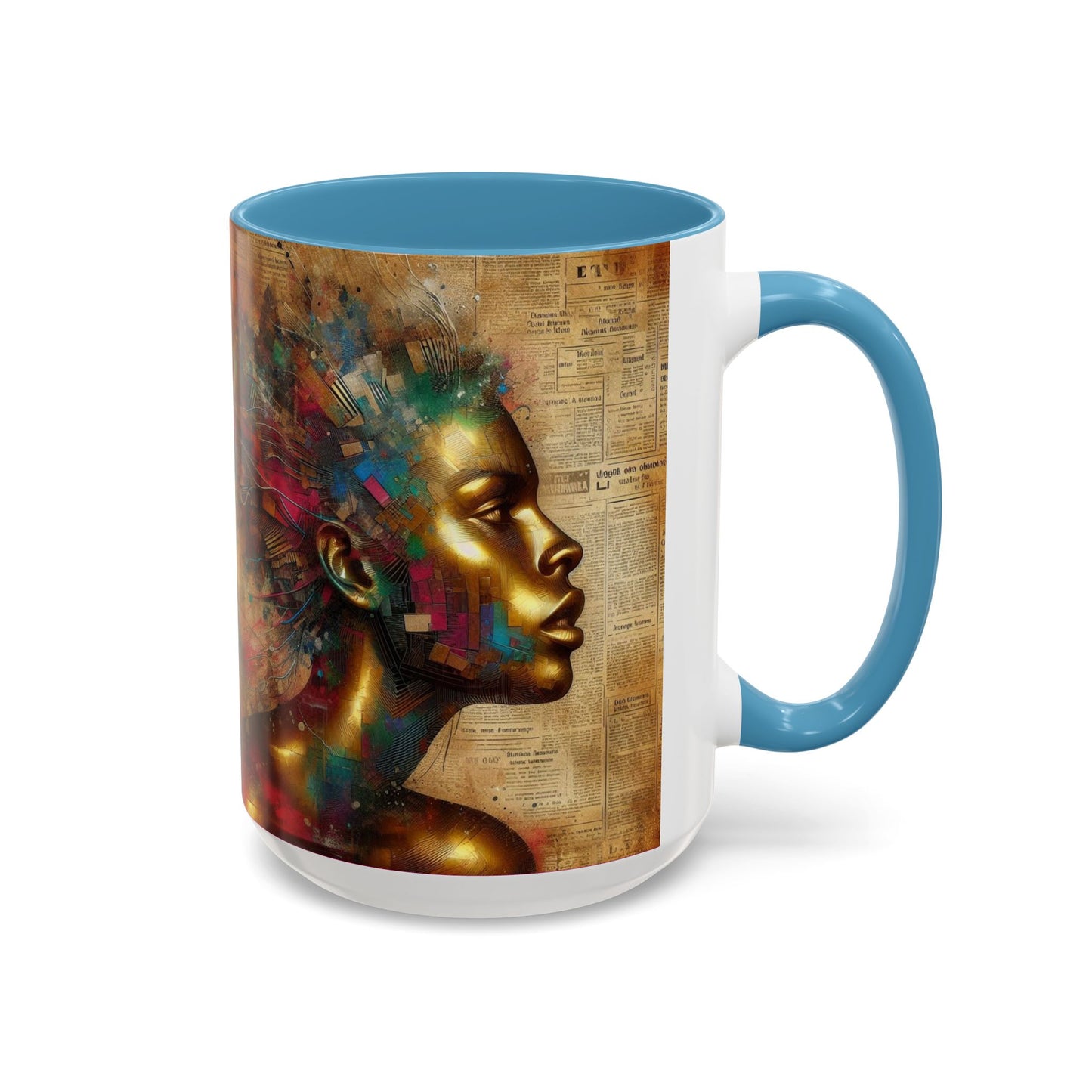 Afrocentric Accent Coffee Mug (11, 15oz) #AACM4