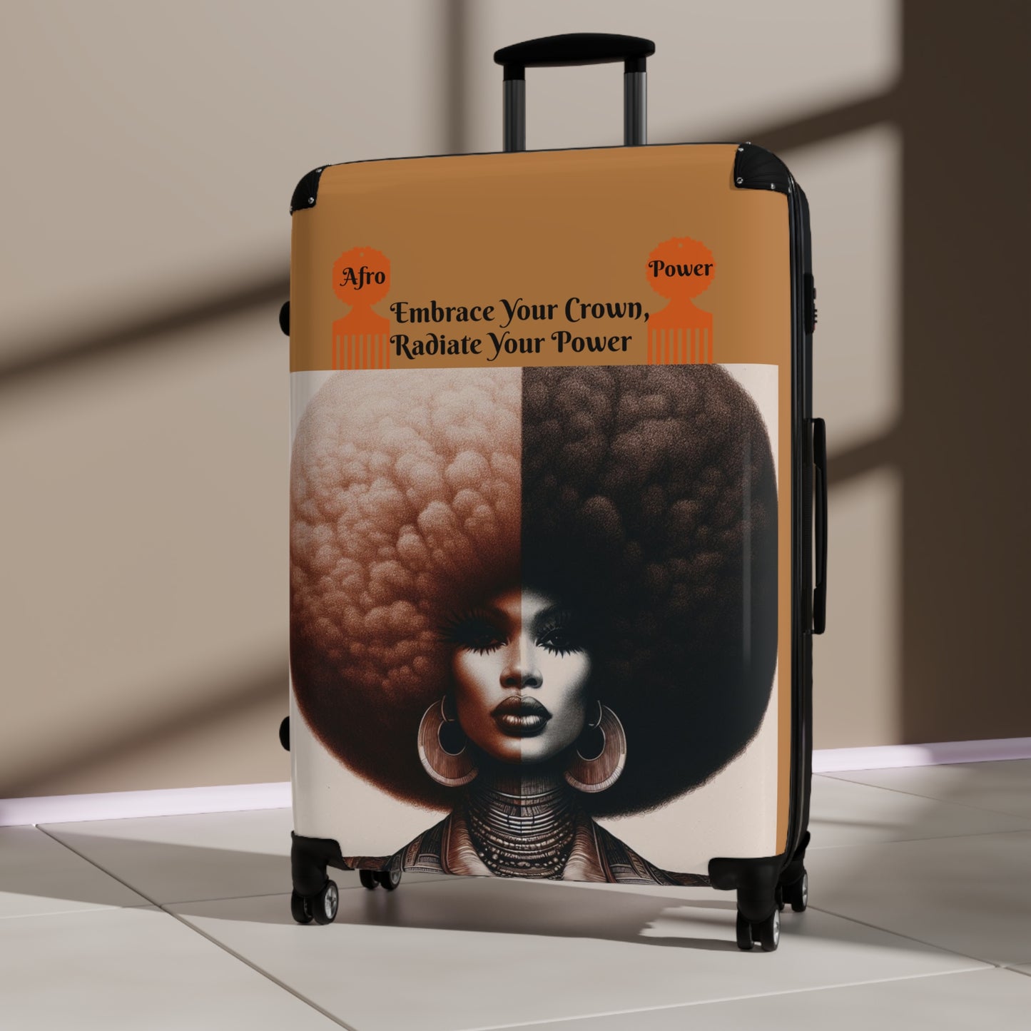 Afro Power Suitcases #AP3