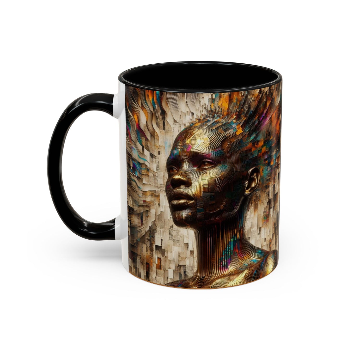 Afrocentric Accent Coffee Mug (11, 15oz) #AACM3