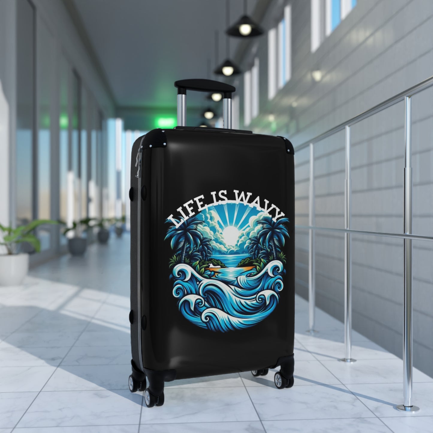 Life is Wavy Suitcases #LW1