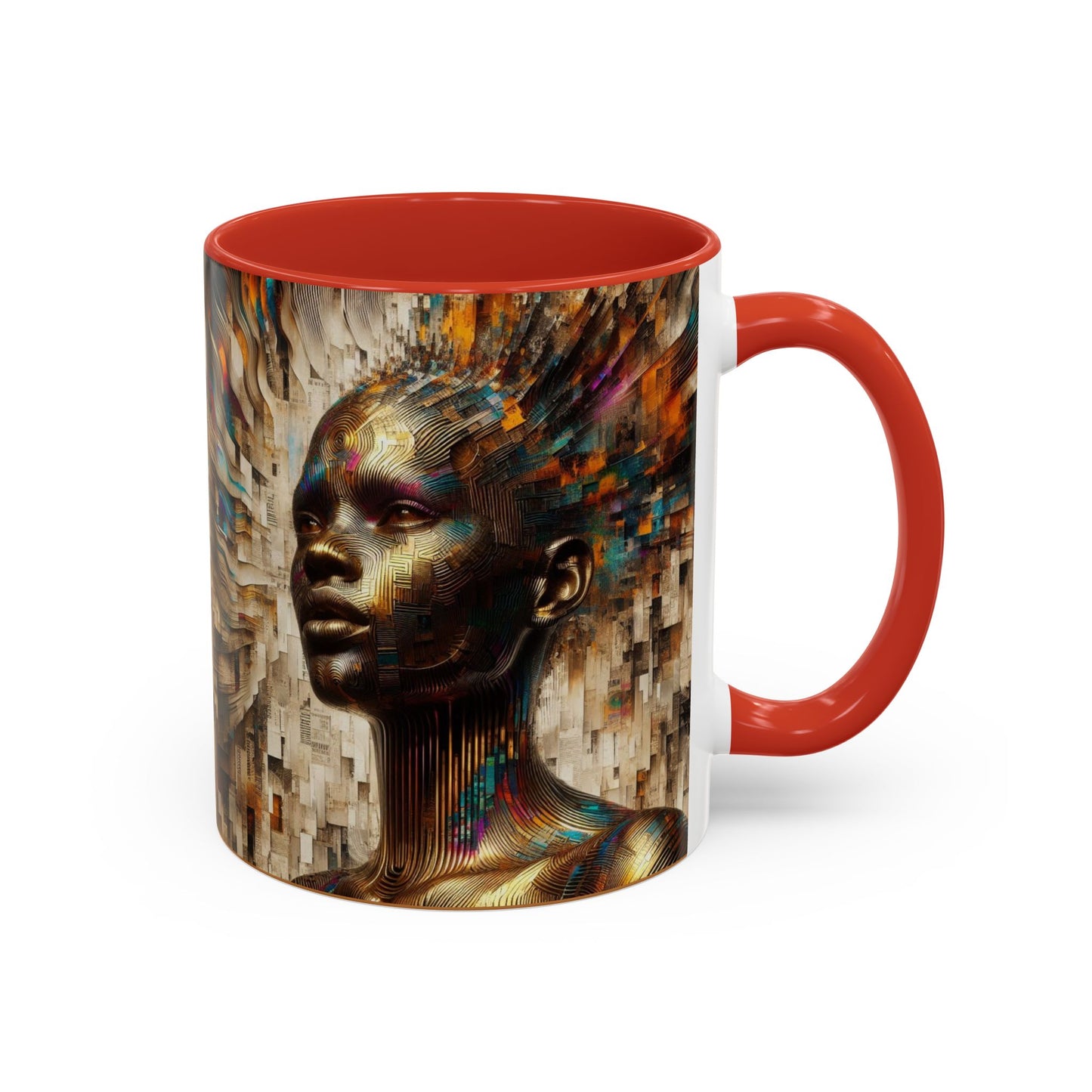 Afrocentric Accent Coffee Mug (11, 15oz) #AACM3