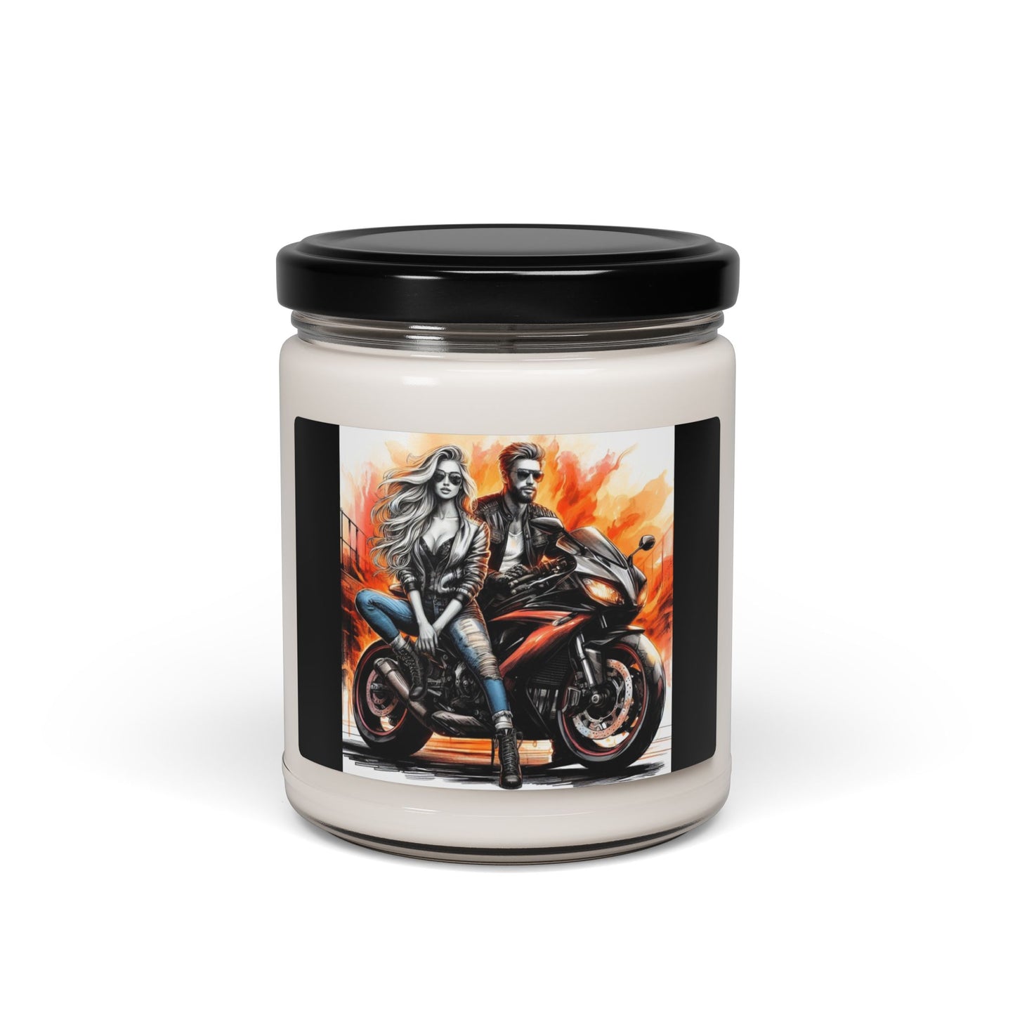 Born To Ride Scented Soy Candle, 9oz #13M