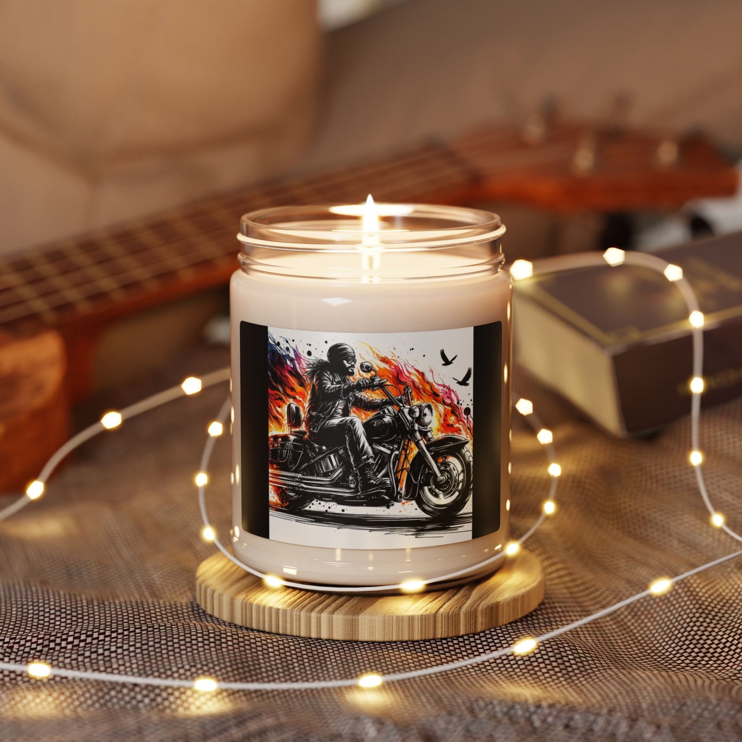 Born To Ride Scented Soy Candle, 9oz #13M