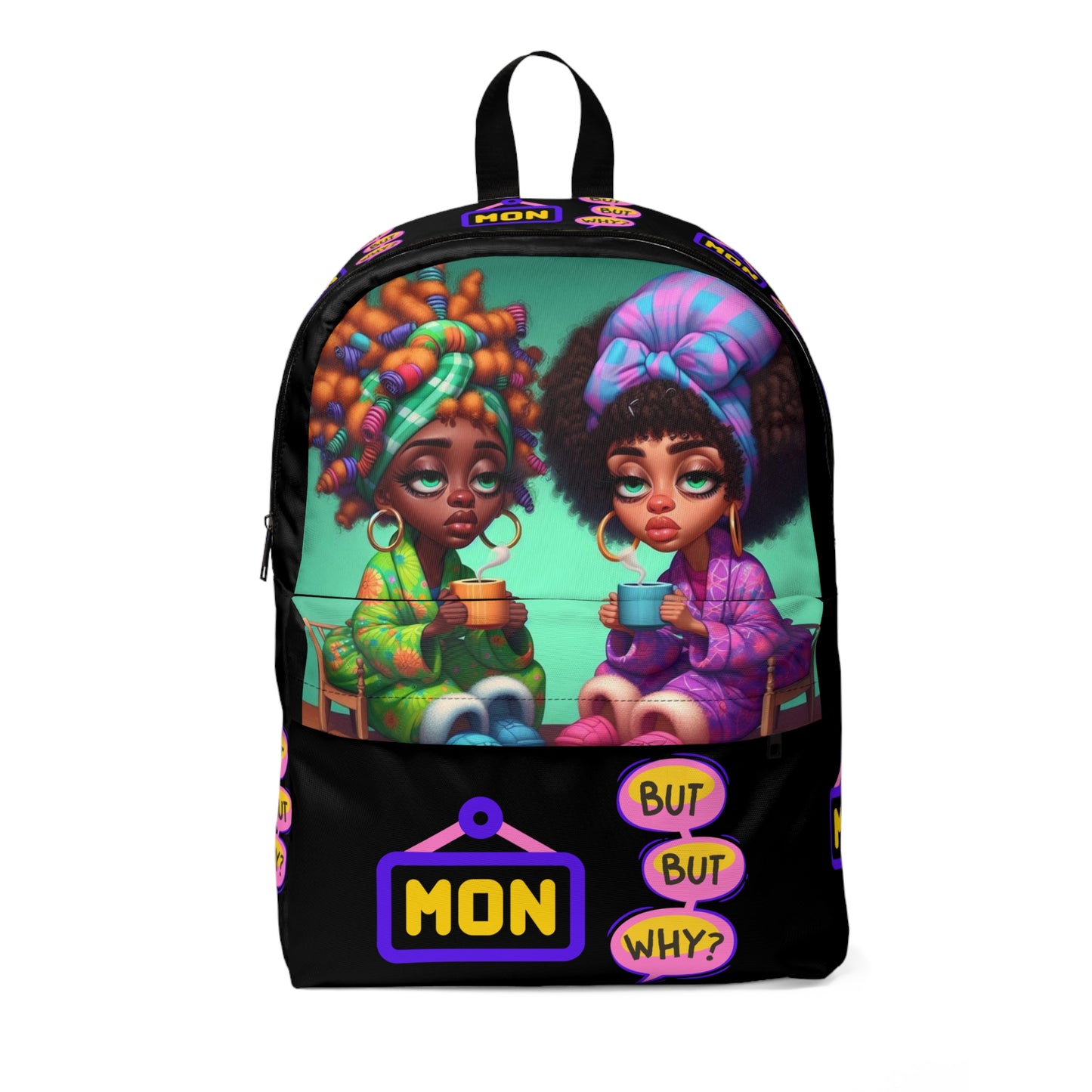 Monday Vibes Unisex Classic Backpack #MV4