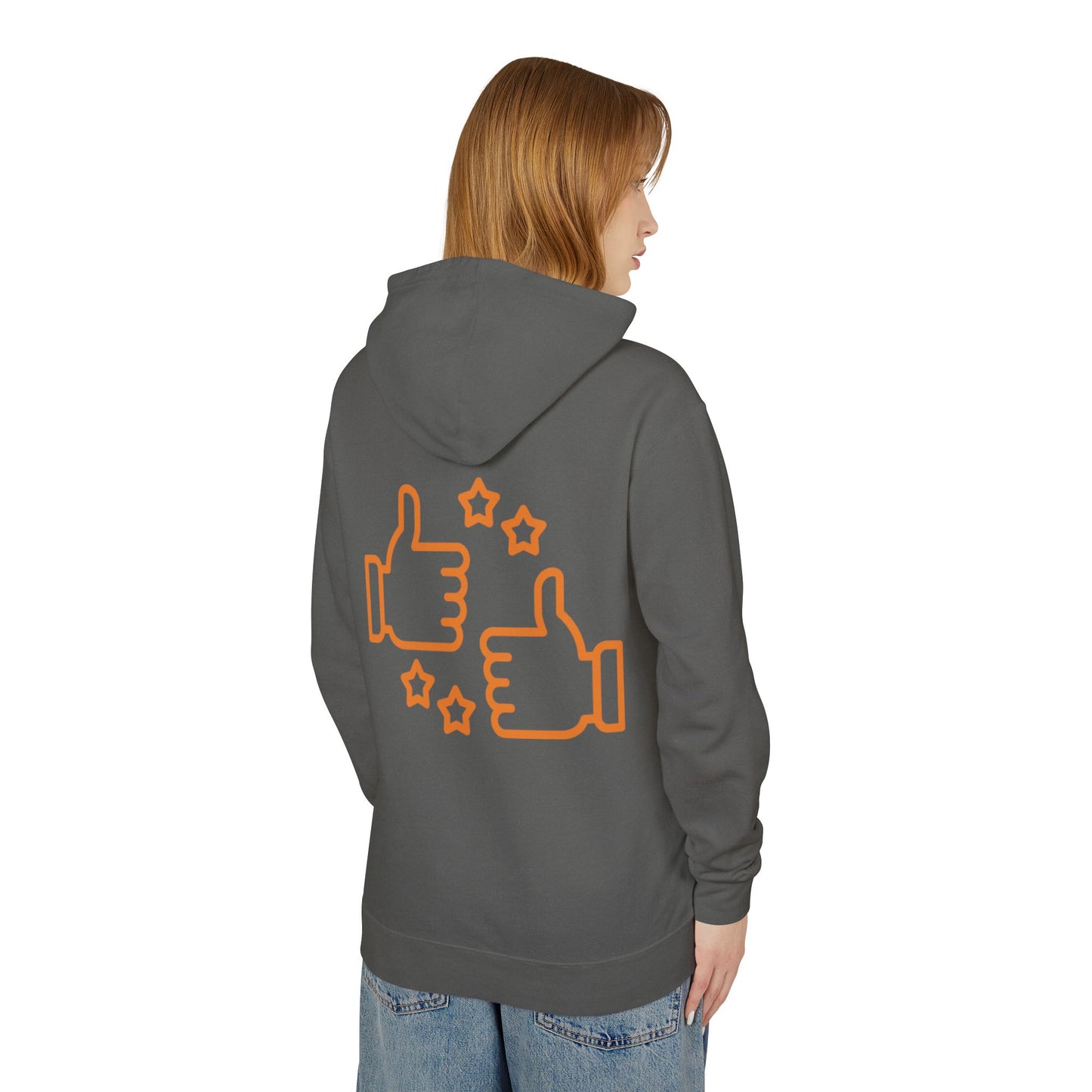 Affirmations Unisex Lightweight Hooded Sweatshirt #AU4