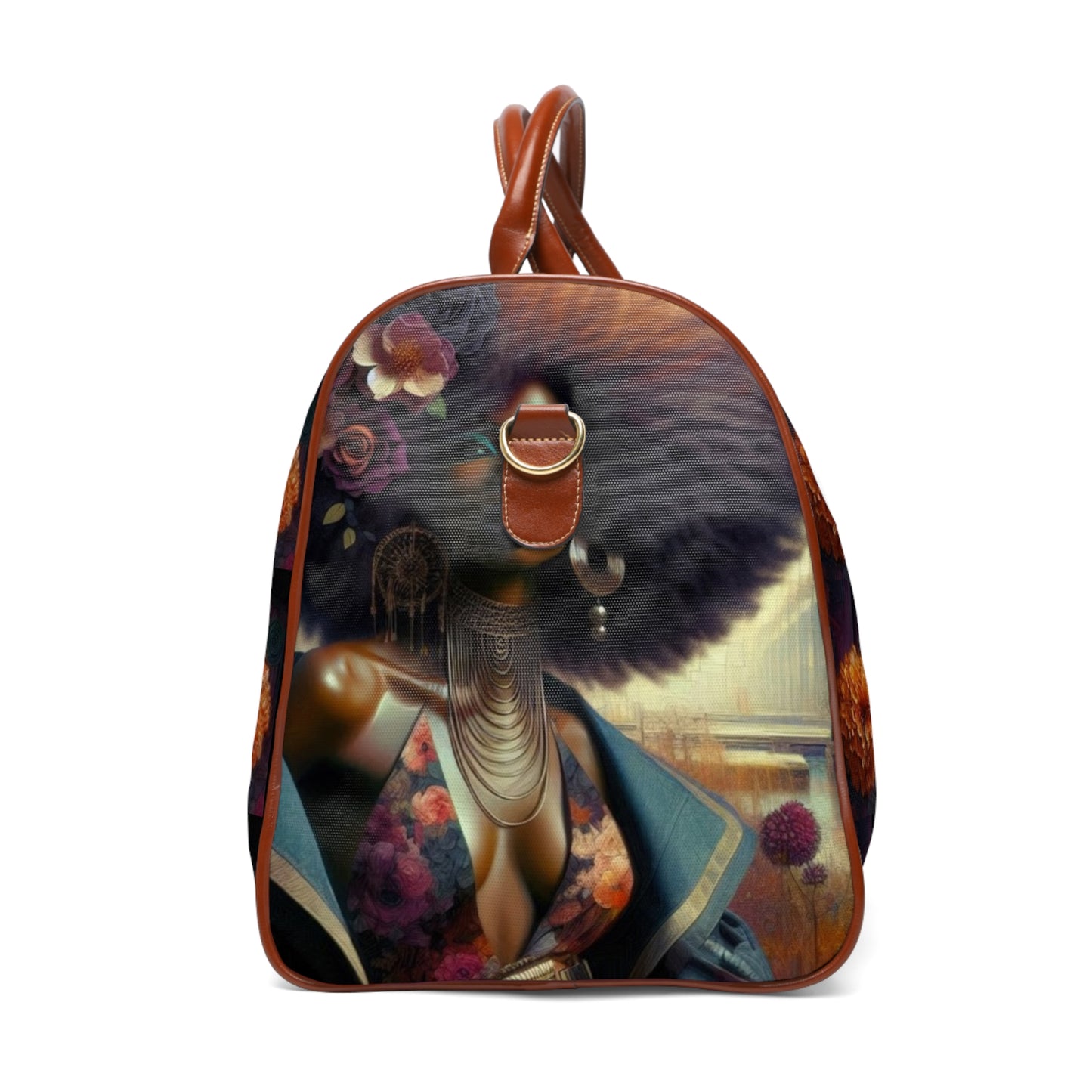 Afrocentric Beauty Luxury Waterproof Travel Bag #AB2