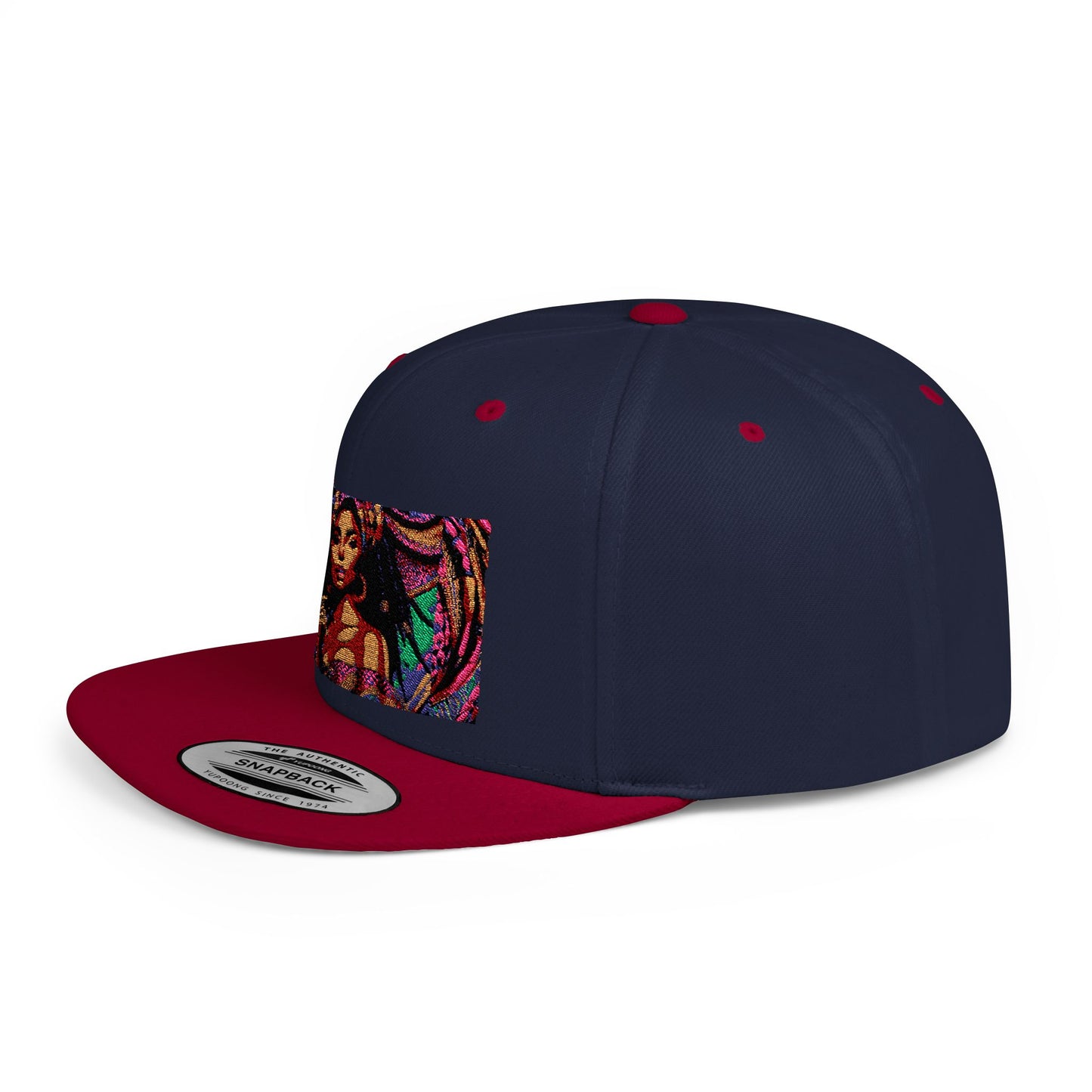 Divinity Luxury Flat Bill Snapback Hat - Bold Statement Headwear #DL1