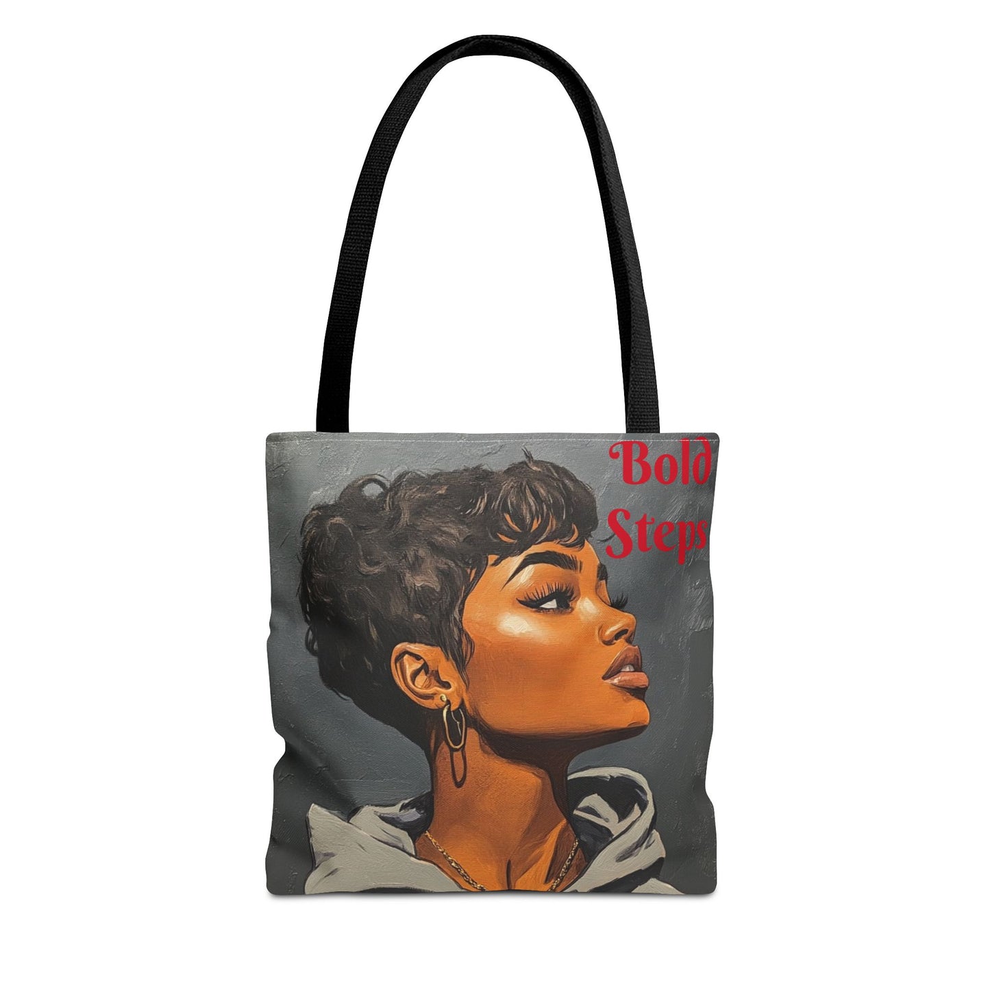 Bold Steps Tote Bag (AOP) #T11