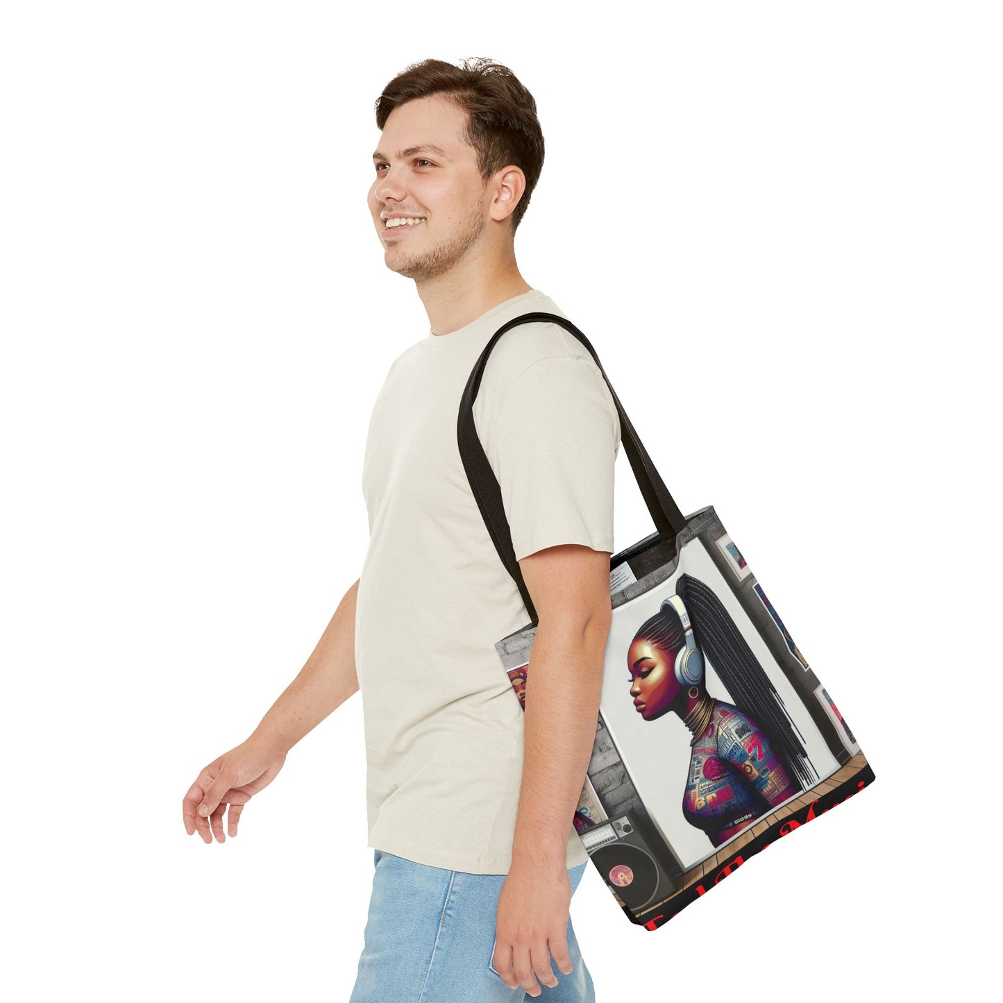 Feel The Music Tote Bag (AOP) #FM3