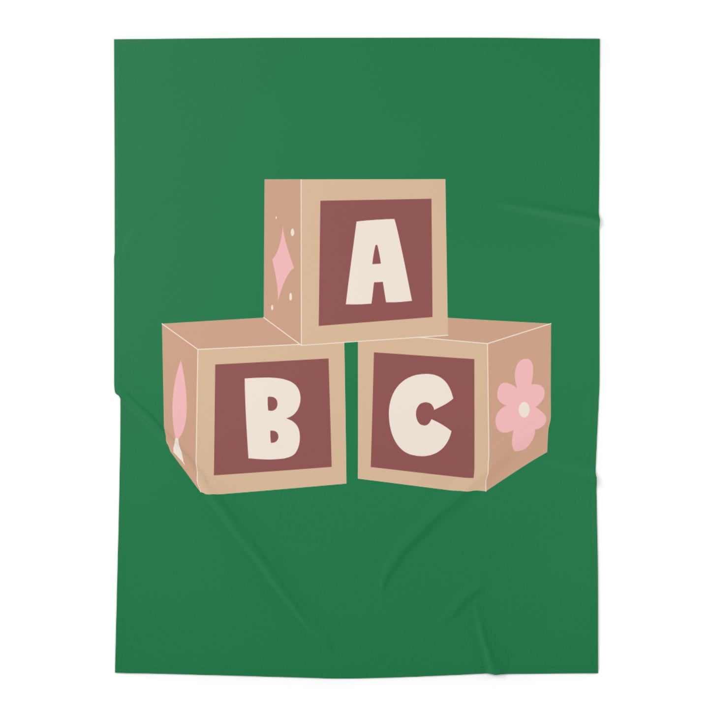 ABC Baby Swaddle Blanket #ABC1