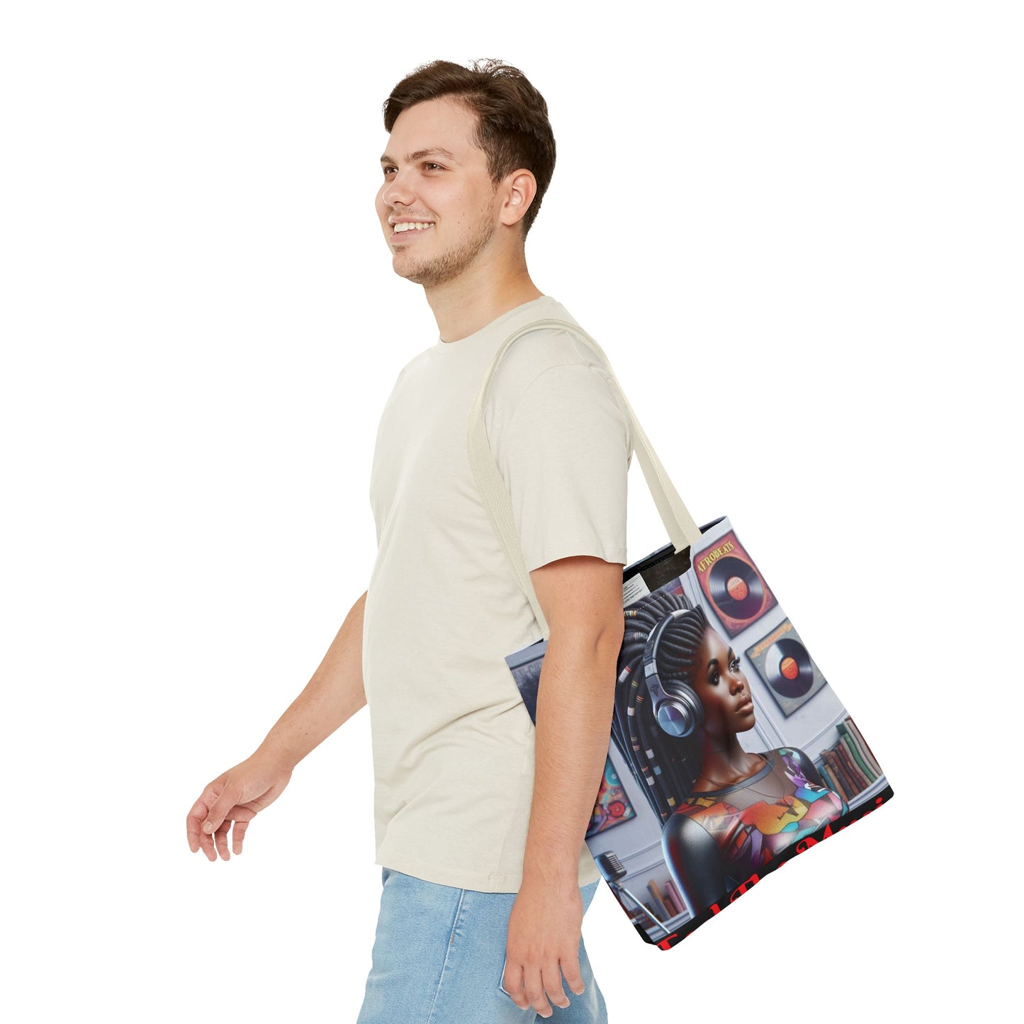 Feel The Music Tote Bag (AOP) #FM16