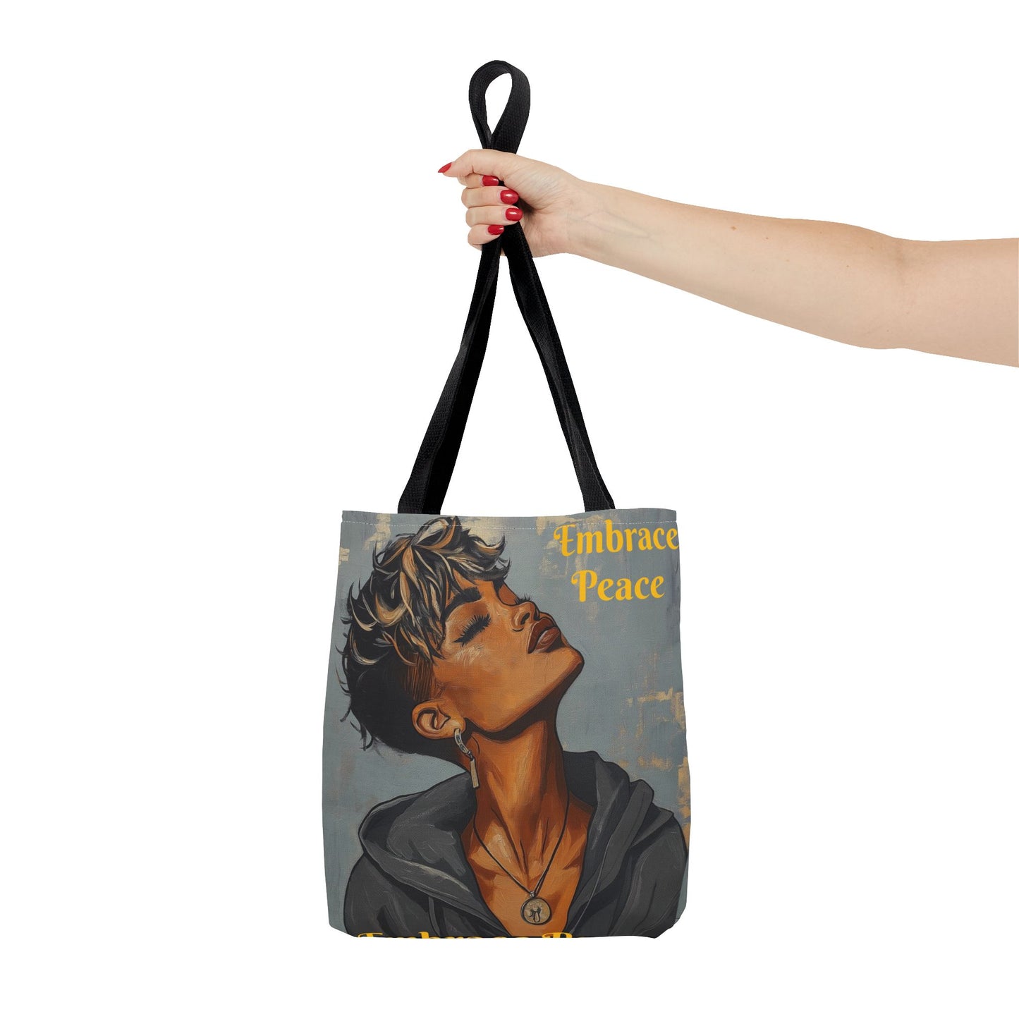 Embrace Peace Tote Bag (AOP) #T7