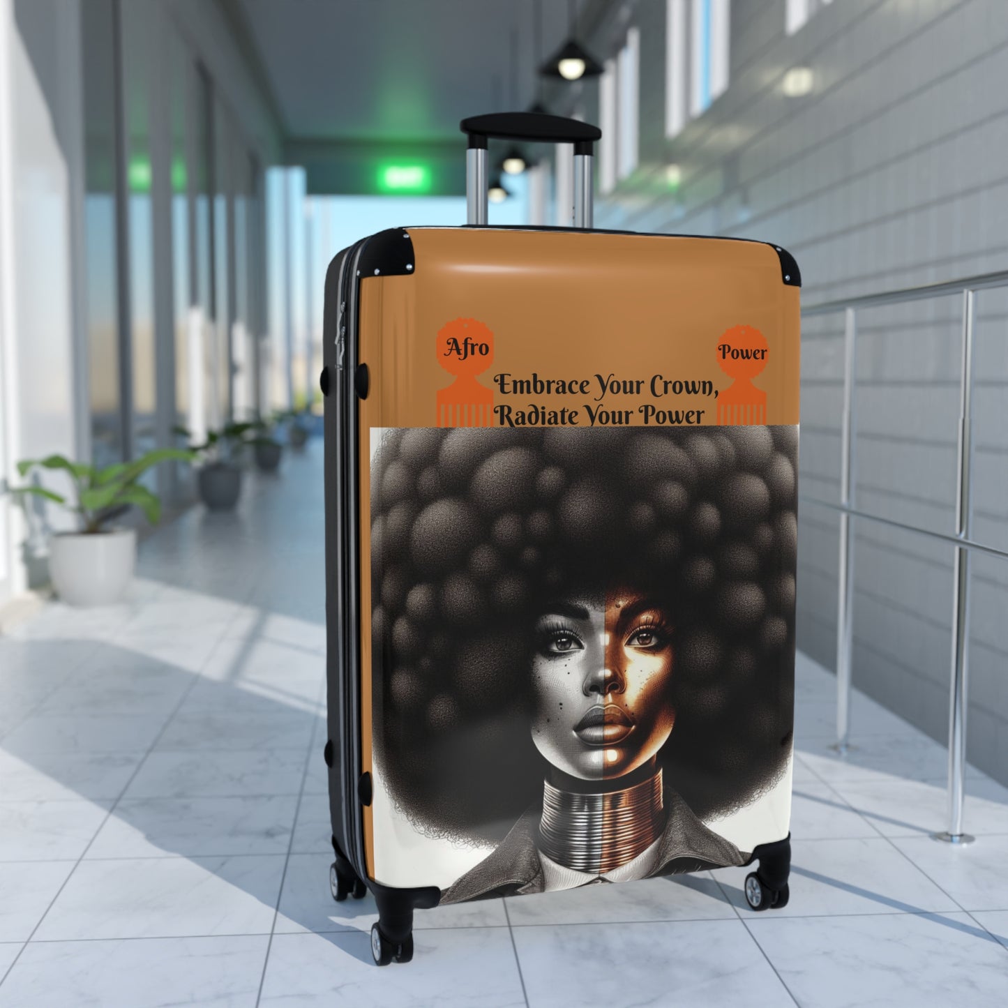Afro Power Suitcases #AP9