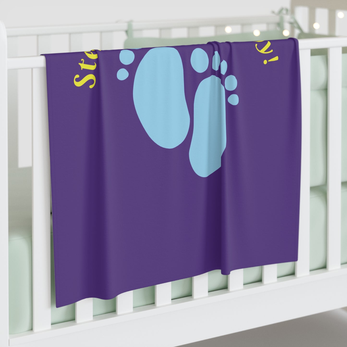 tepping Into My Destiny Baby Swaddle Blanket #SID2