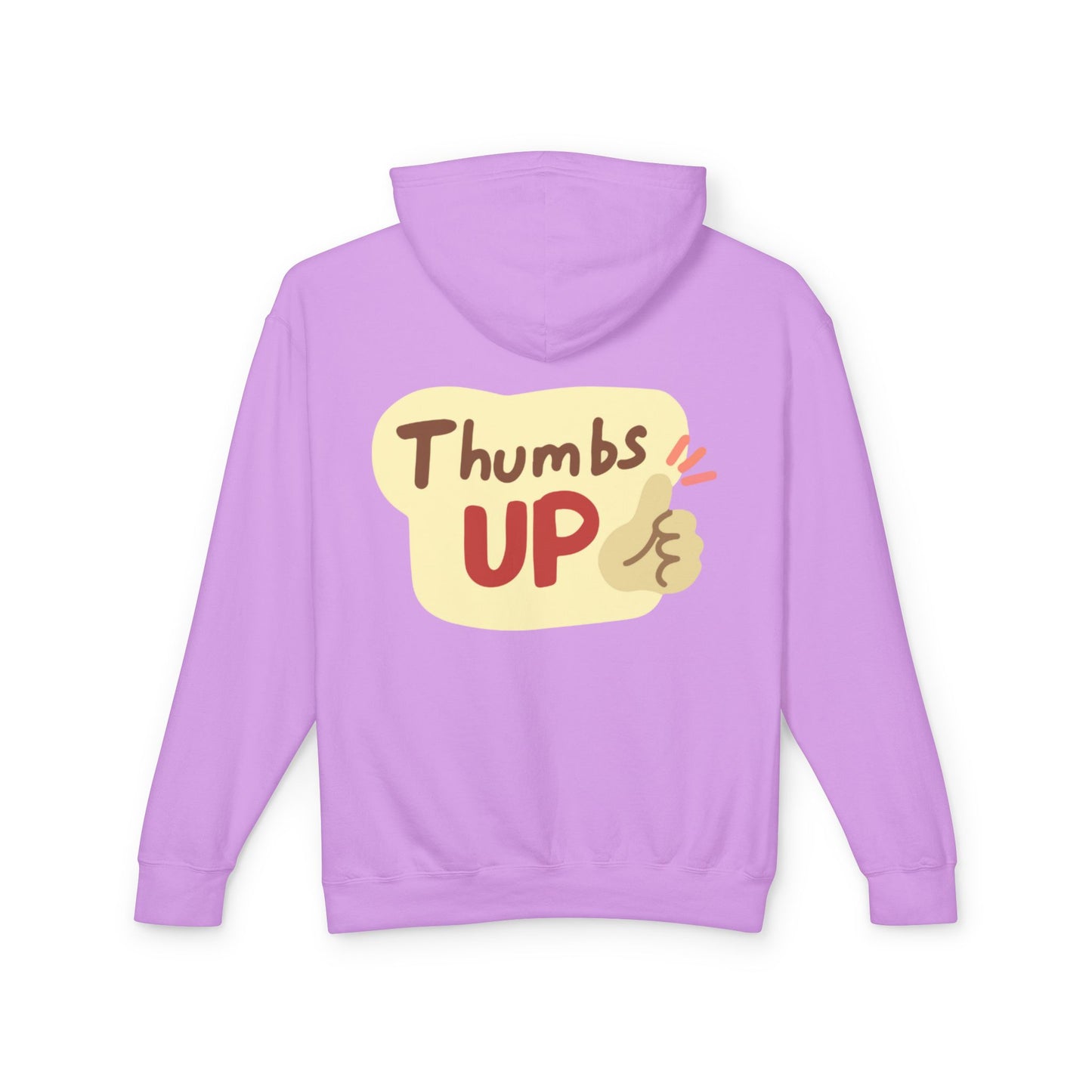 Affirmations Unisex Lightweight Hooded Sweatshirt #AU2