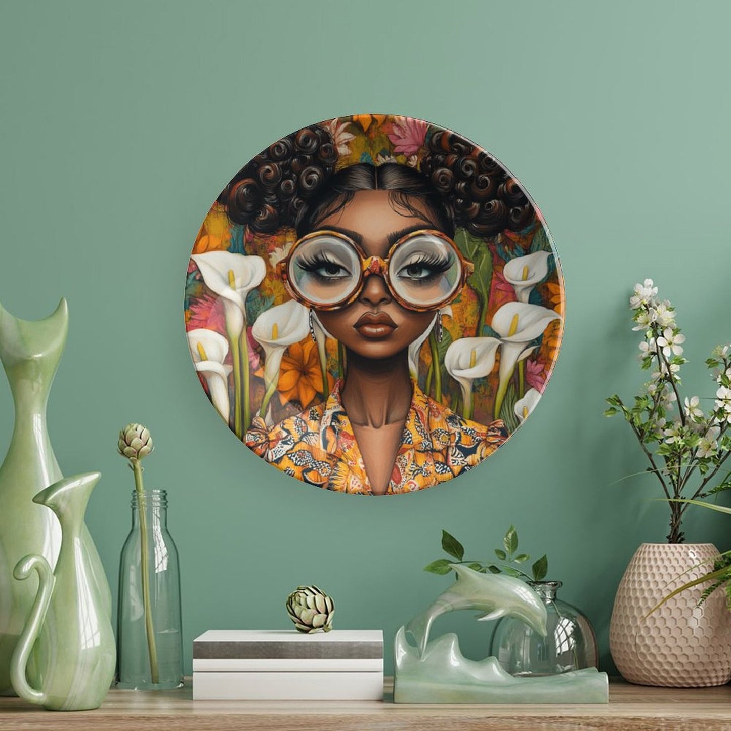 Bone China Decorative Plate