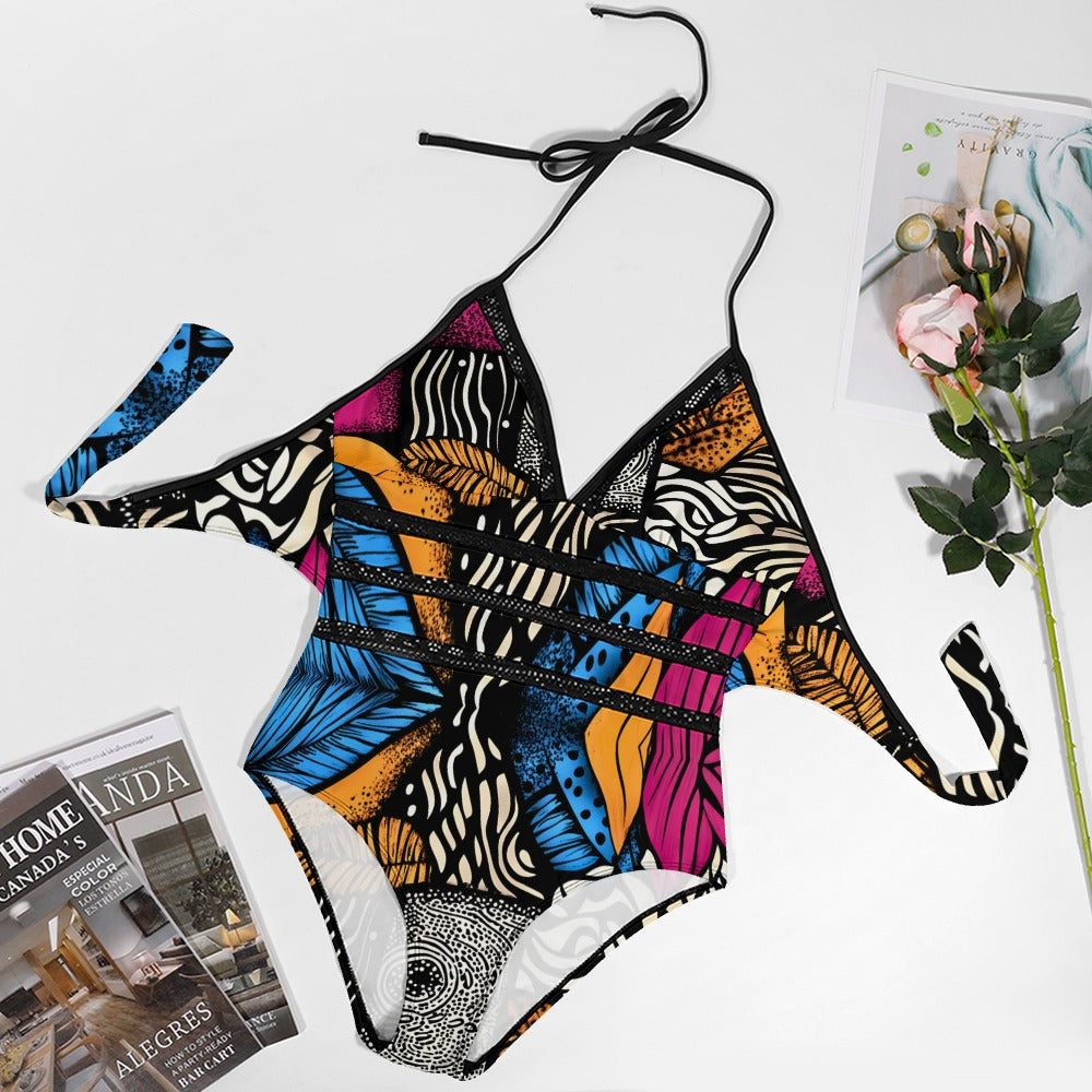 Plus size bikini swimsuit