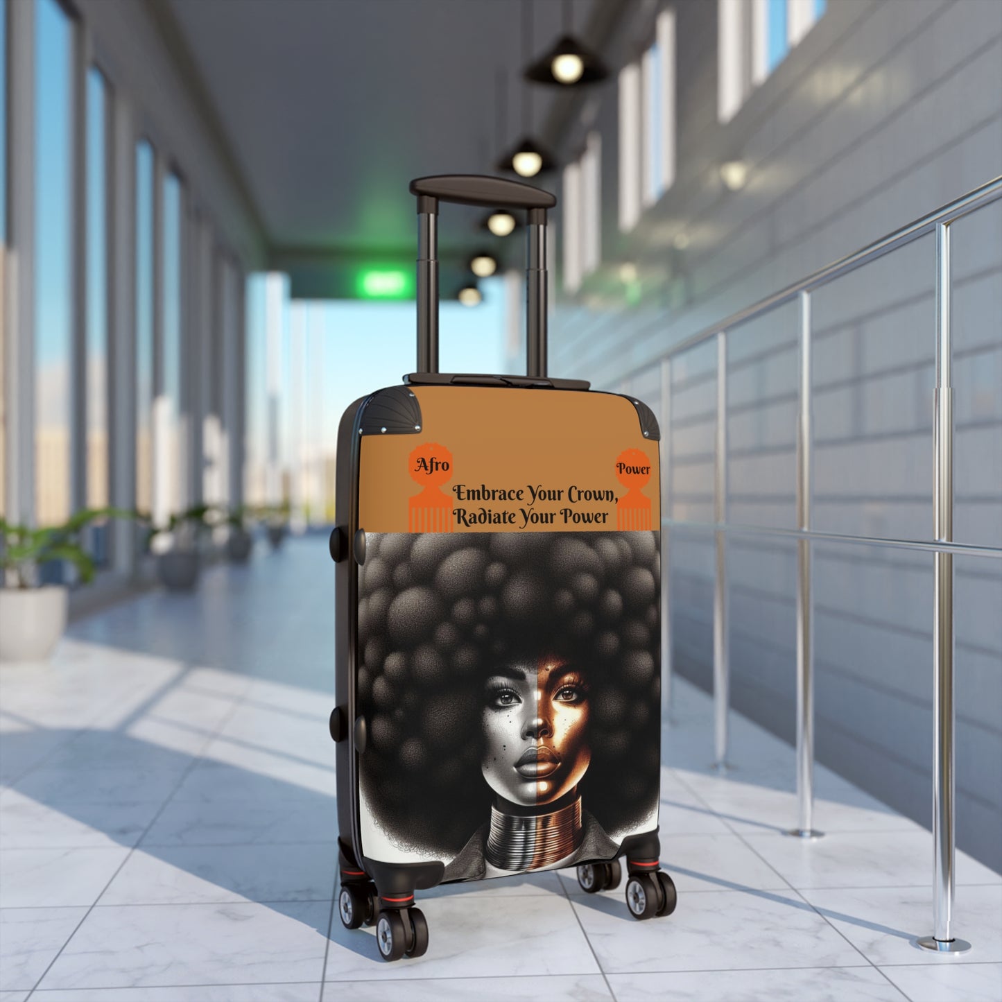 Afro Power Suitcases #AP9