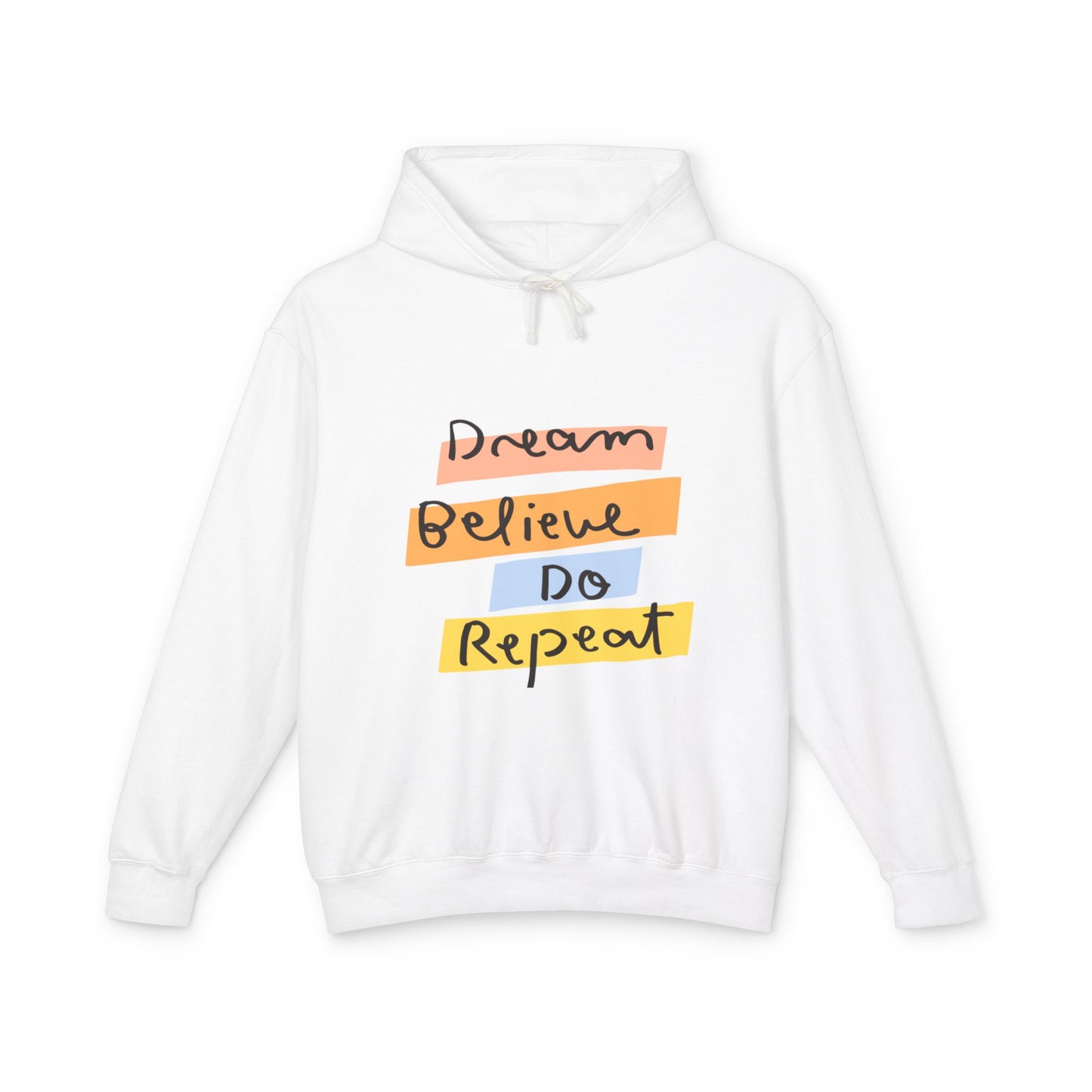 Affirmations Unisex Lightweight Hooded Sweatshirt #AU2
