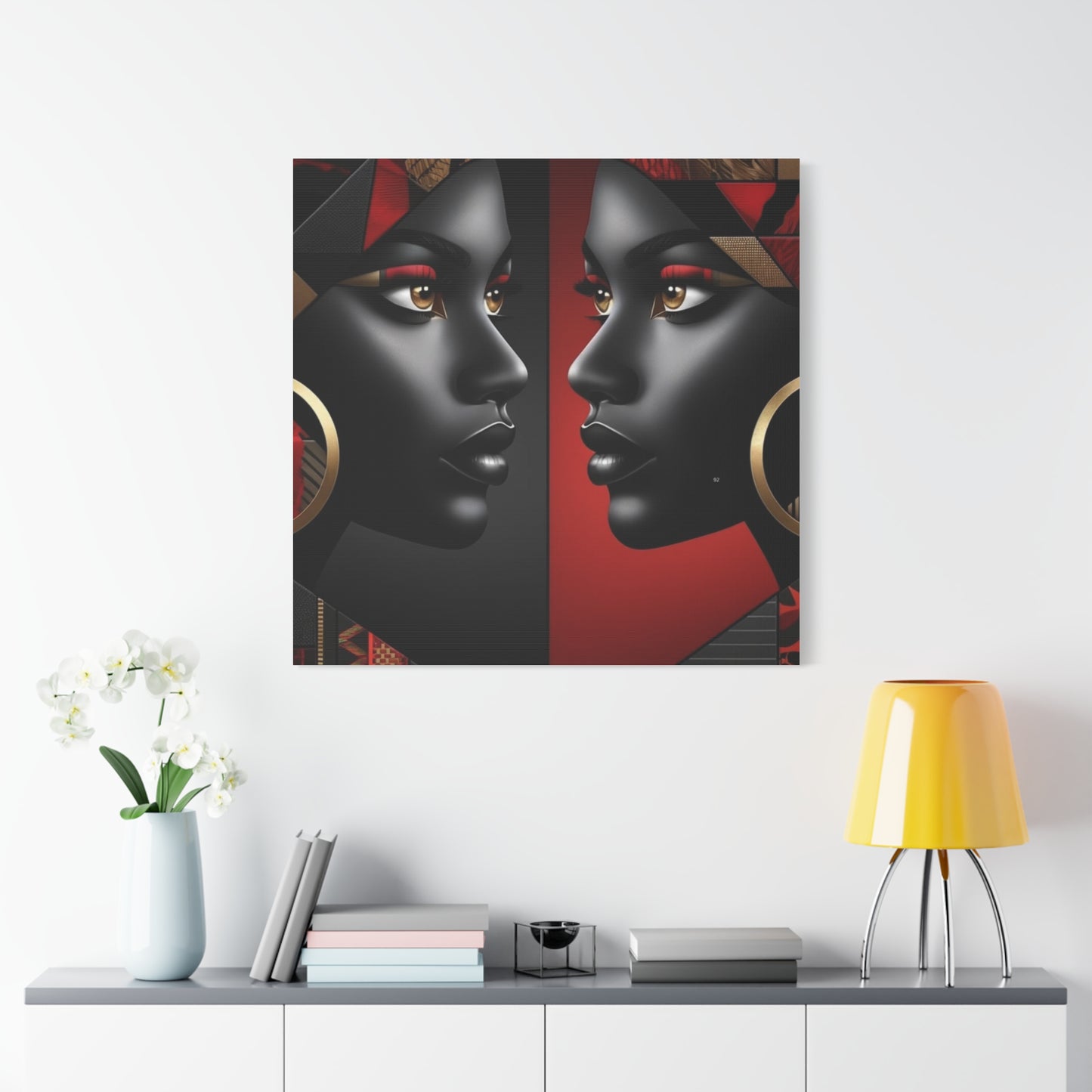 Dual Faced Matte Canvas, Stretched, 1.25" #DF1