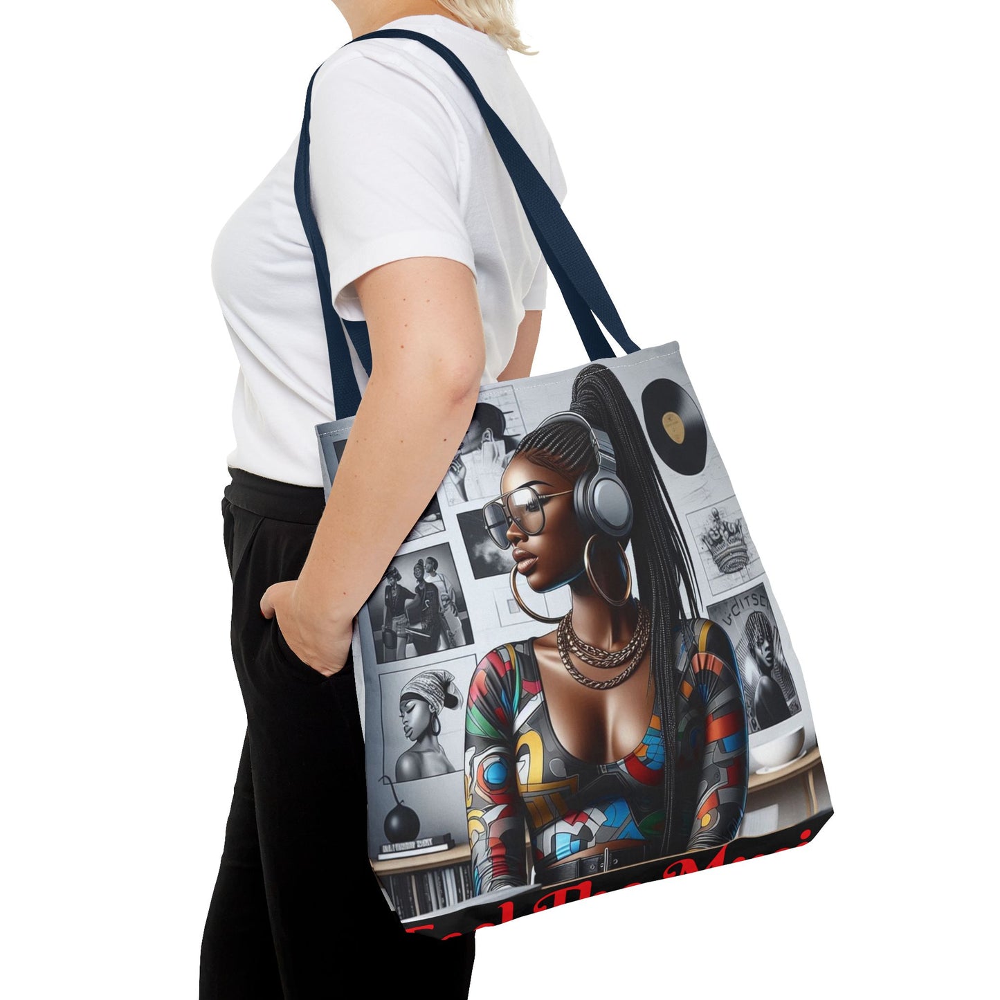 Feel The Music Tote Bag (AOP) #FM9