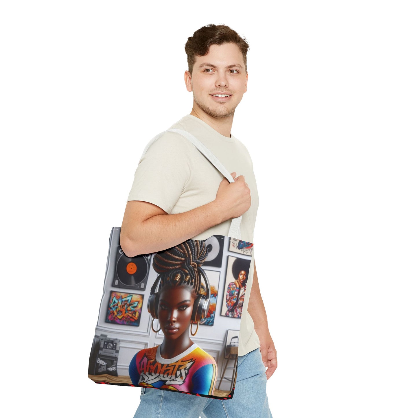 Feel The Music Tote Bag (AOP) #FM17
