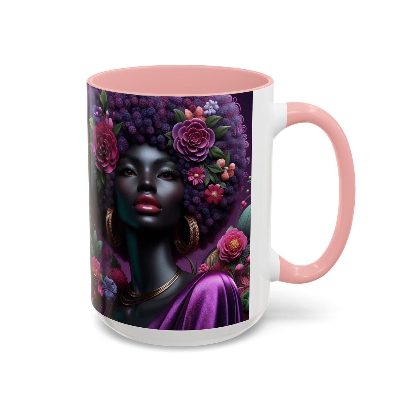 Afrocentric Accent Coffee Mug (11, 15oz) #AACM8
