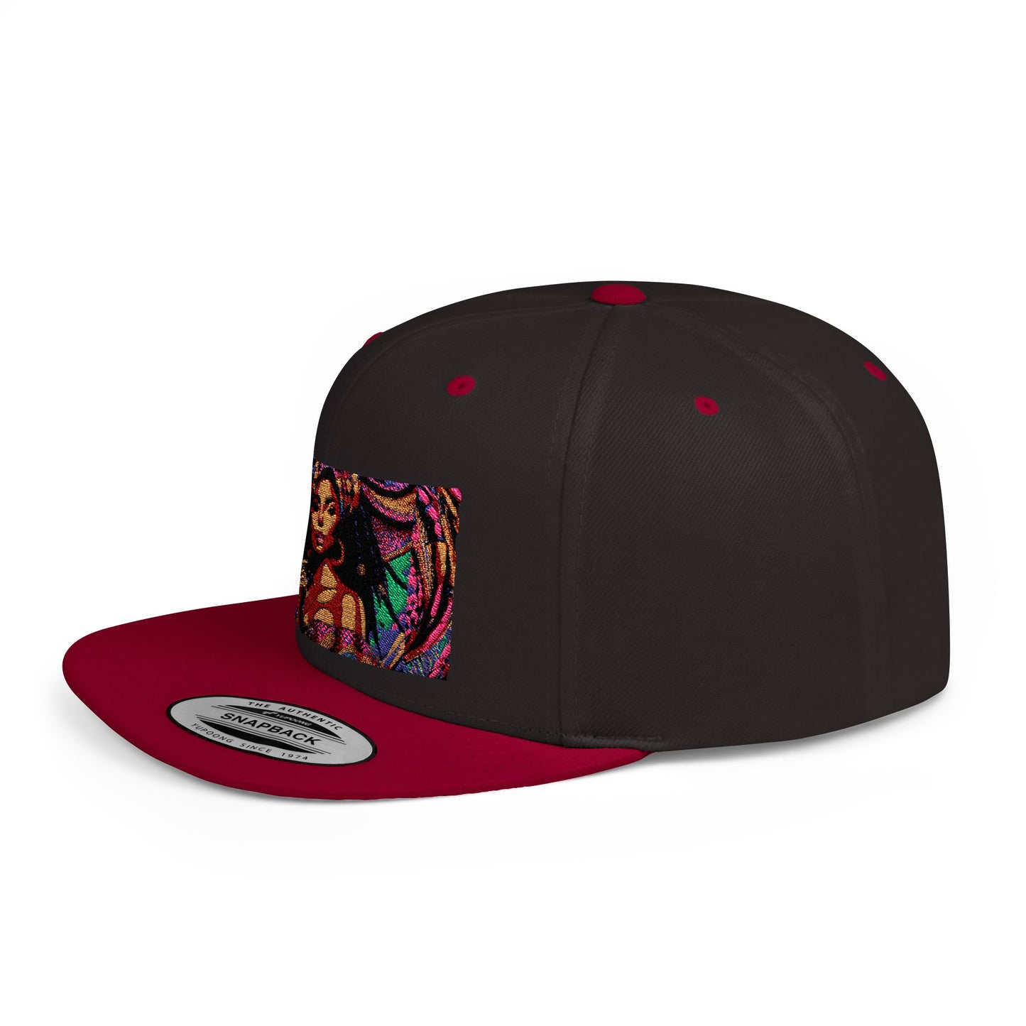 Divinity Luxury Flat Bill Snapback Hat - Bold Statement Headwear #DL1
