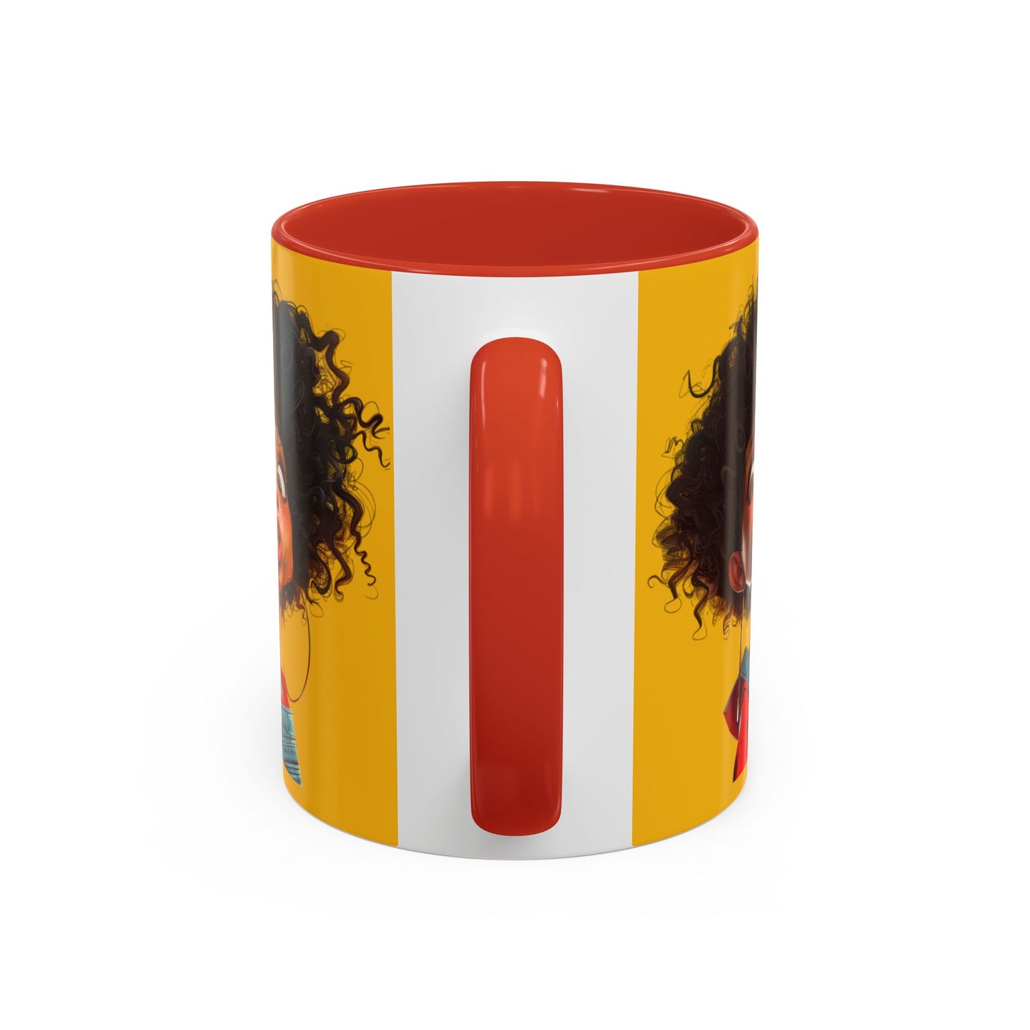 Enter At Your Own Risk Accent Coffee Mug (11, 15oz) #EYOR2