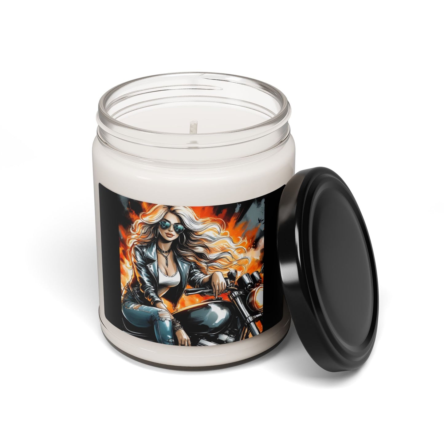 Born To Ride Scented Soy Candle, 9oz #13M