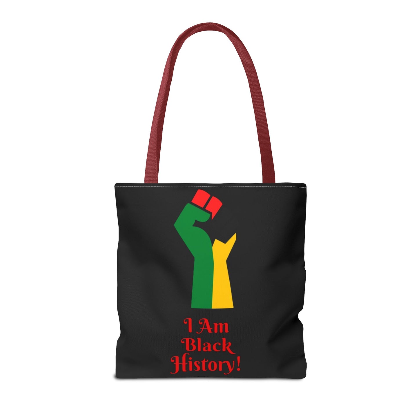 Empowering Black History Tote Bag - "I Am Black History!"