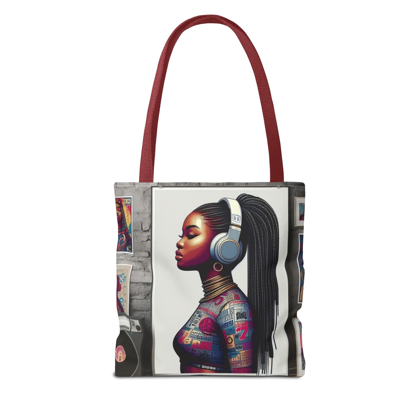 Feel The Music Tote Bag (AOP) #FM3