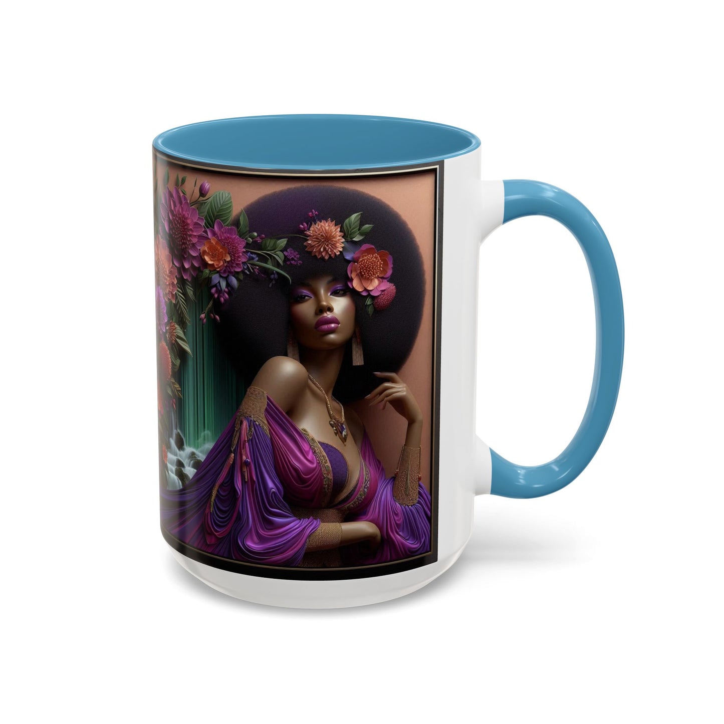 Afrocentric Accent Coffee Mug (11, 15oz) #AACM7