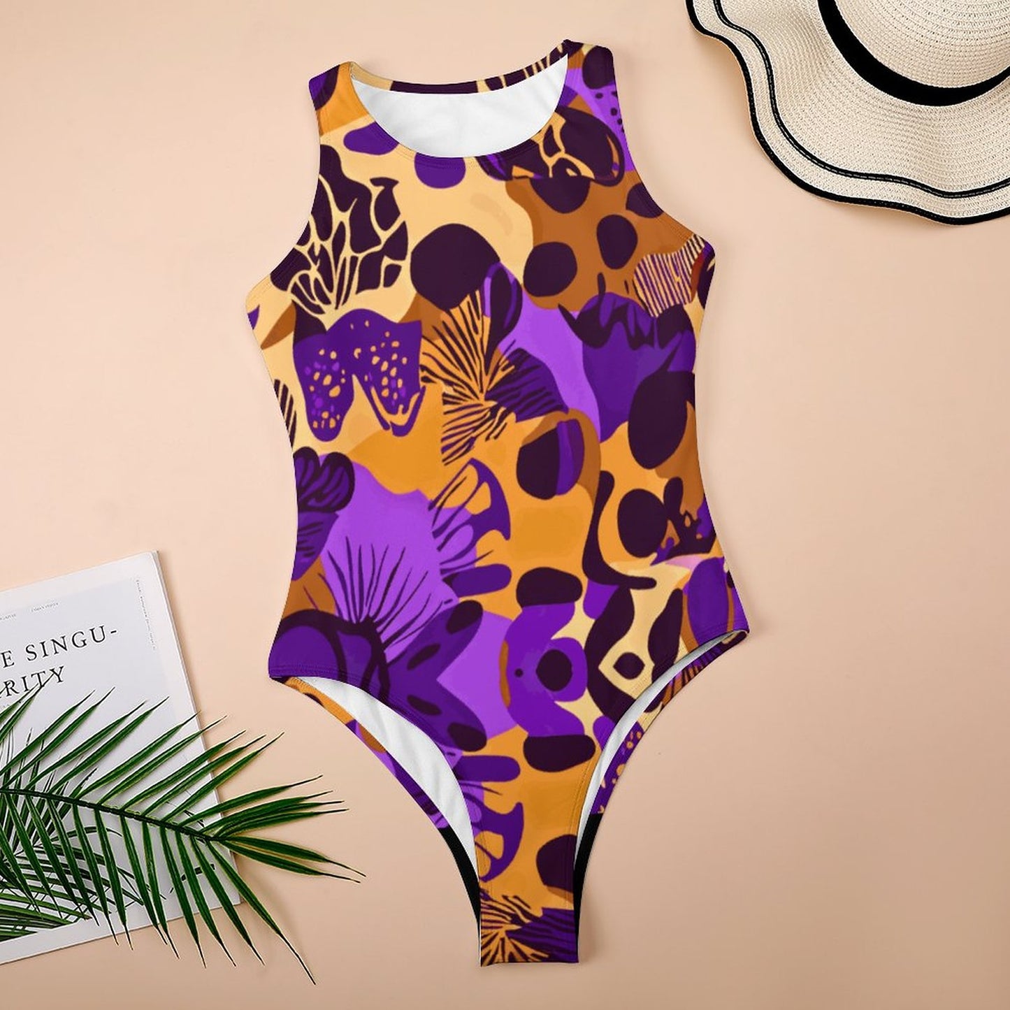 Tank Top Bodysuit NZ057 (All-Over Printing)