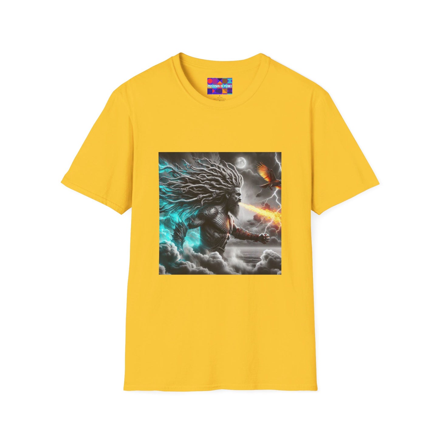 Warrior on A Mission Unisex Softstyle T-Shirt #27U