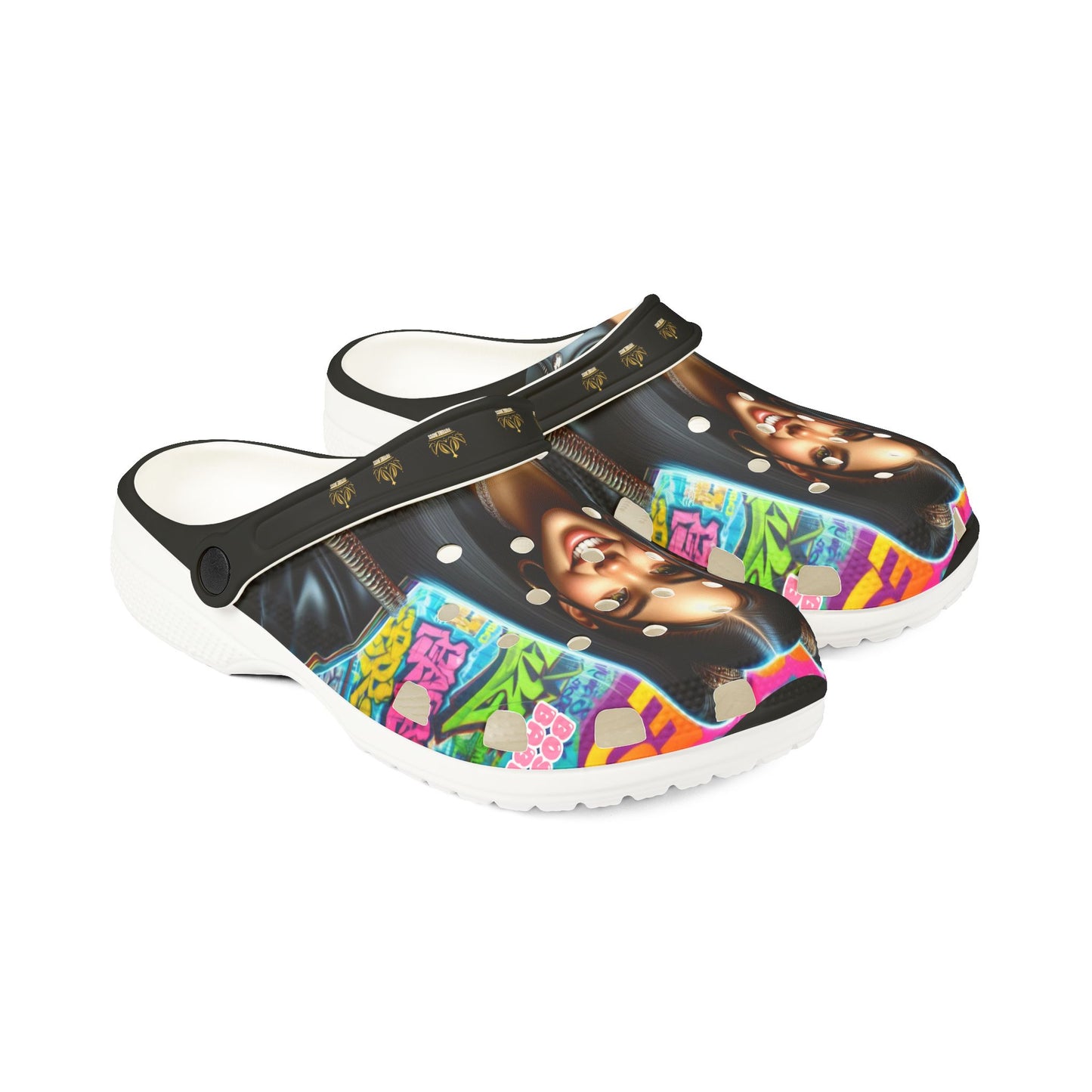 Future Boss EVA Foam Rubber Shoes (AOP) #39U