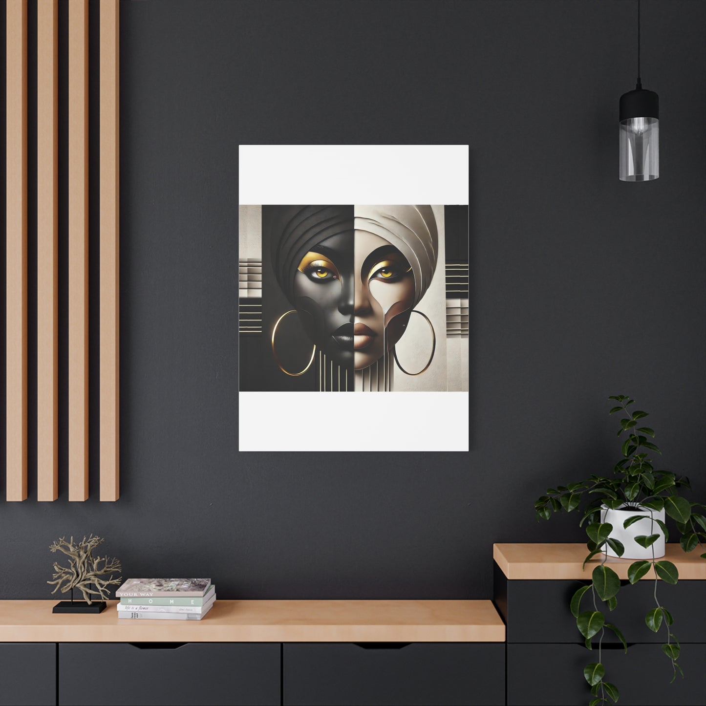 Duality Matte Canvas, Stretched, 1.25" #DLTY1