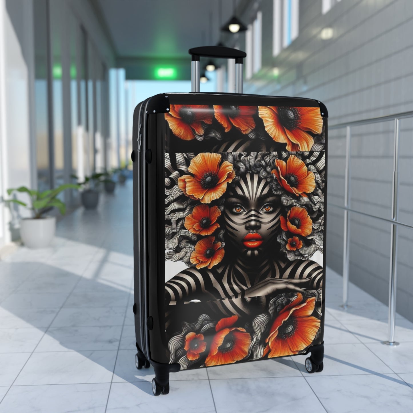Zebra Fantasy Suitcases #ZF6