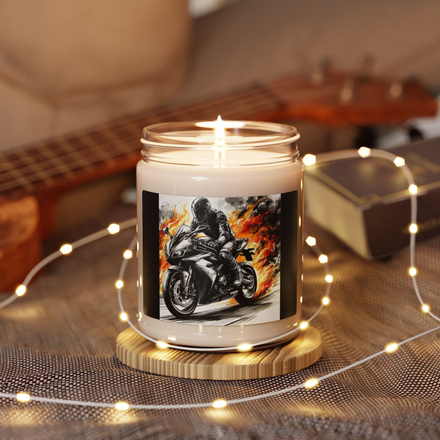 Born To Ride Scented Soy Candle, 9oz #13M