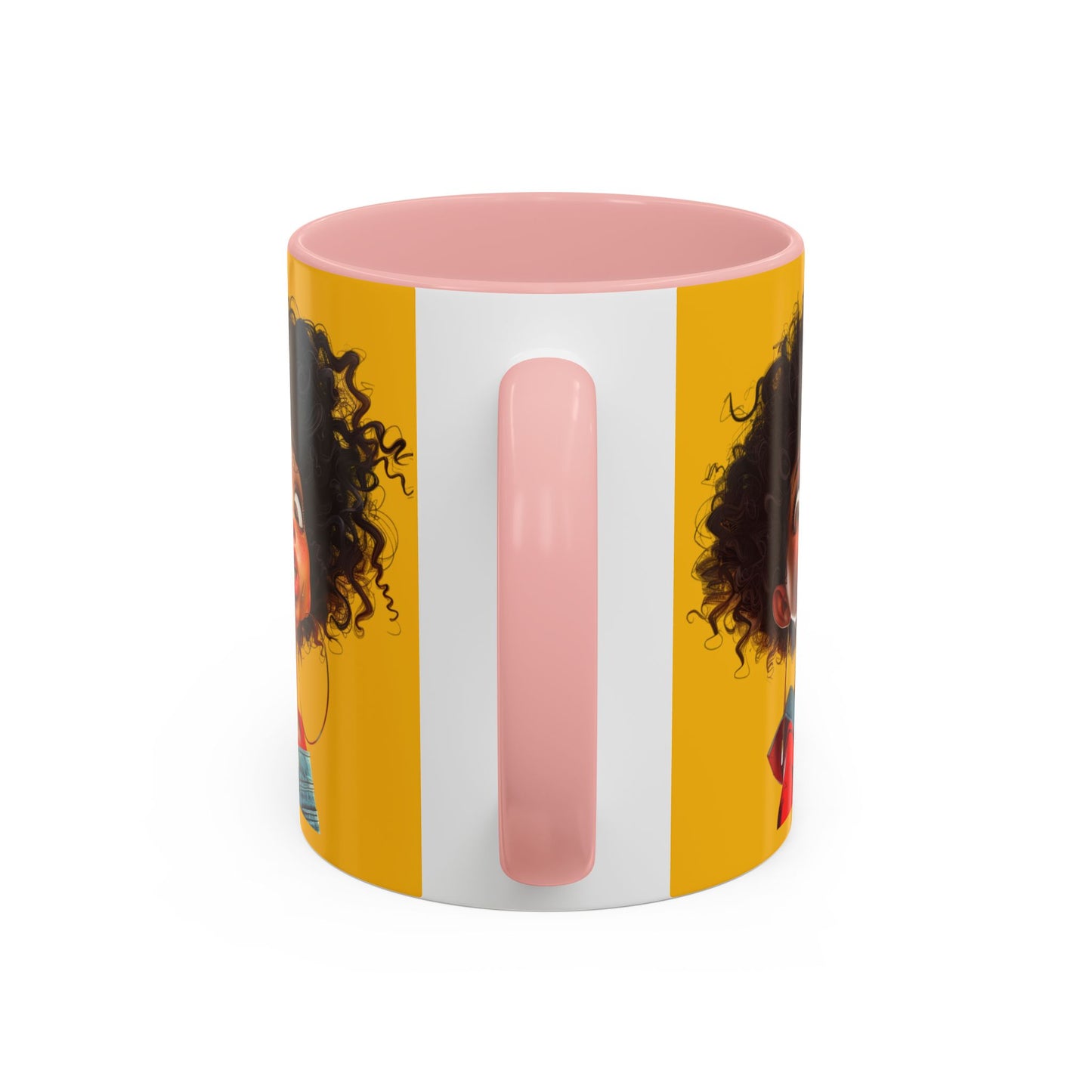 Enter At Your Own Risk Accent Coffee Mug (11, 15oz) #EYOR2