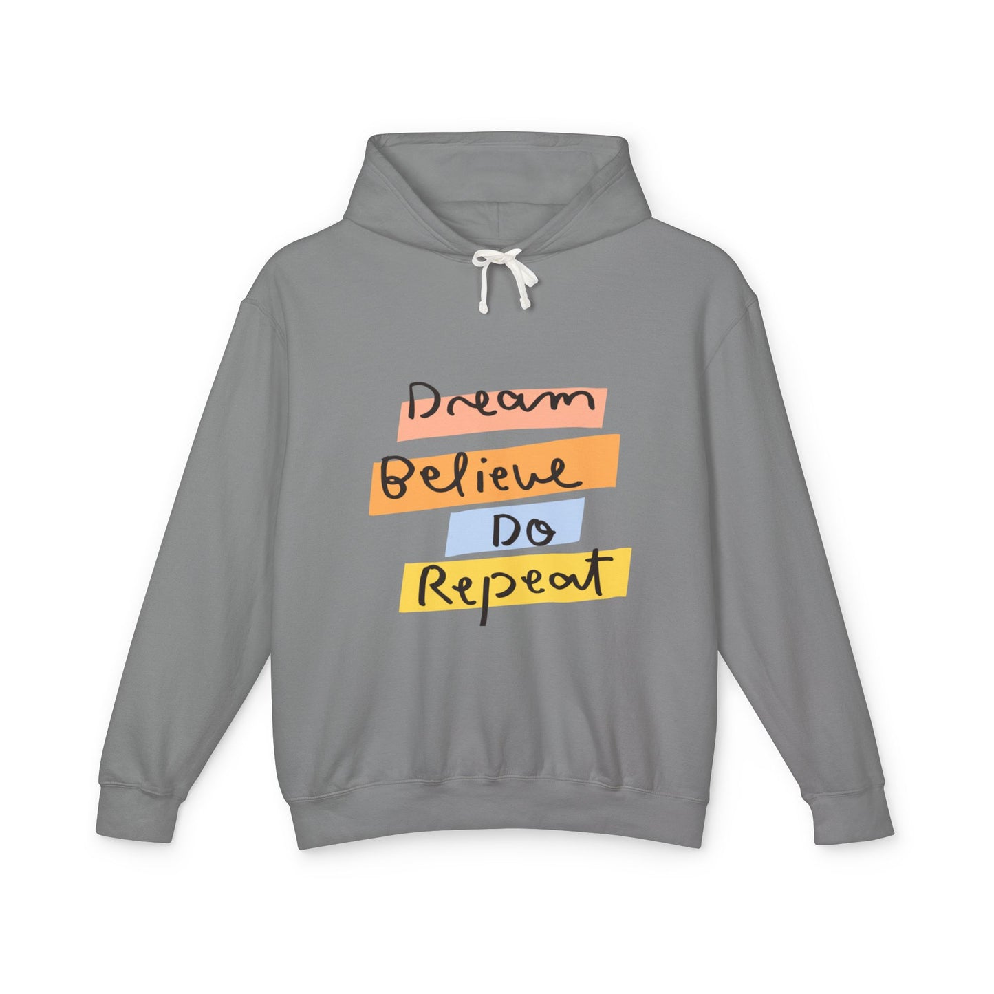 Affirmations Unisex Lightweight Hooded Sweatshirt #AU2