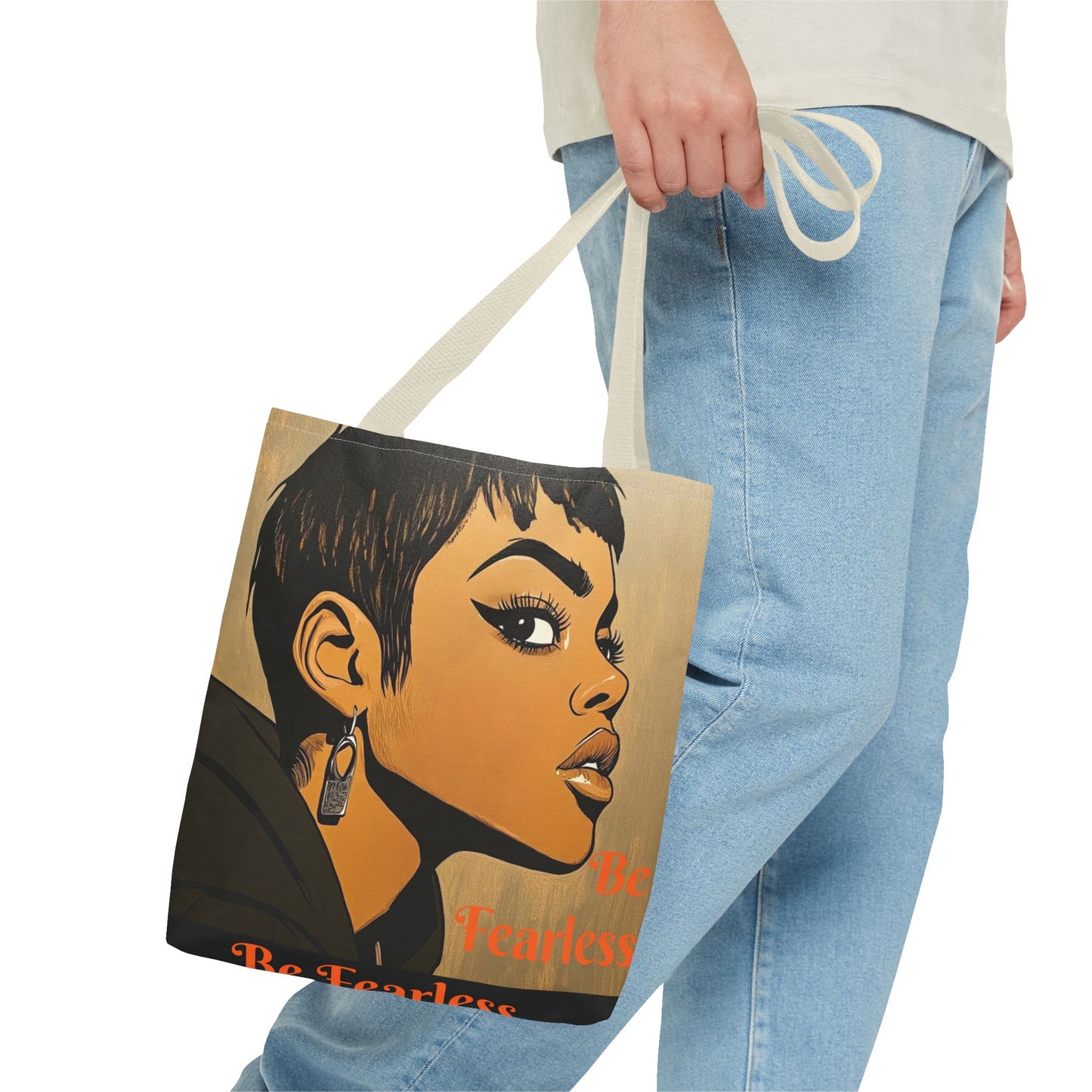 Be Fearless Tote Bag (AOP) #T12