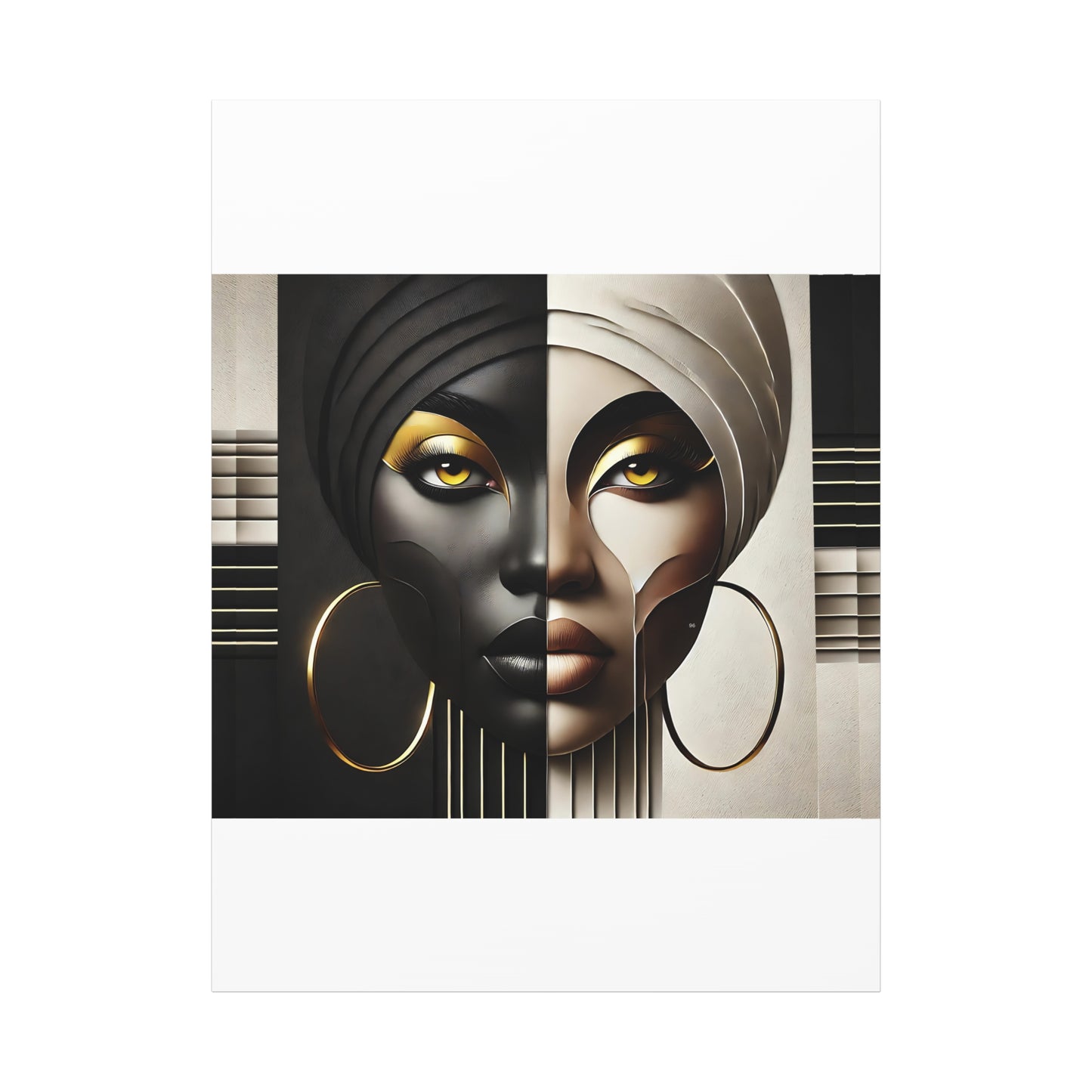 Duality Matte Canvas, Stretched, 1.25" #DLTY1