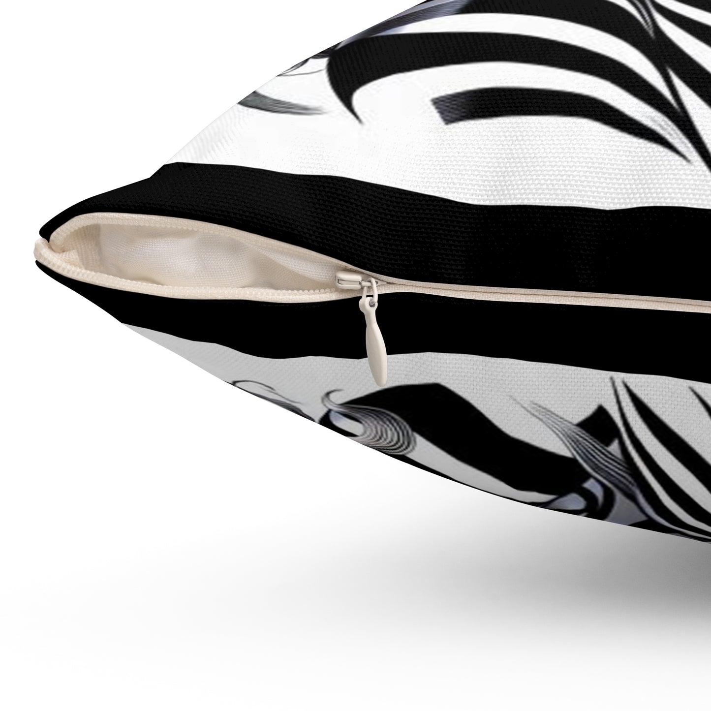 Zebra Fantasy Square Pillow #ZF23