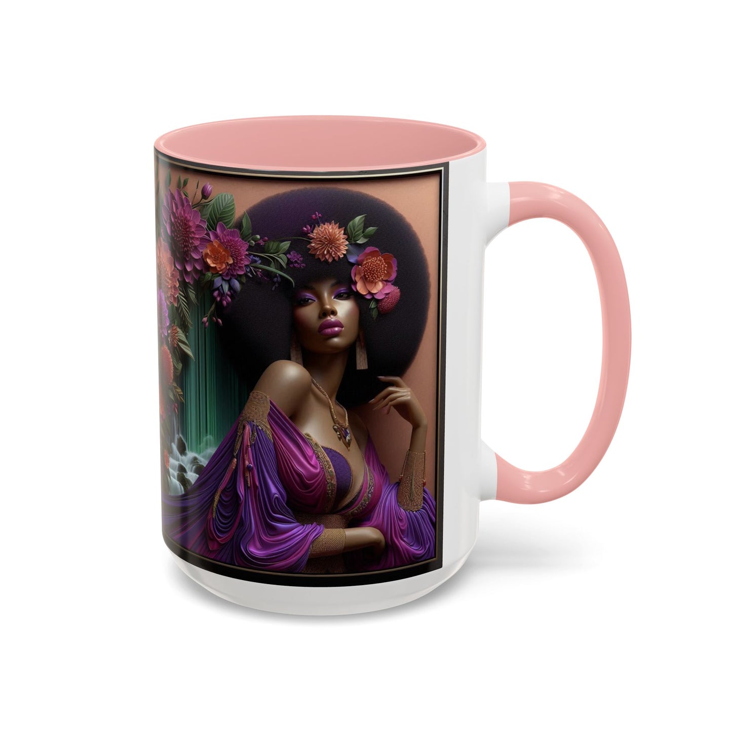 Afrocentric Accent Coffee Mug (11, 15oz) #AACM7