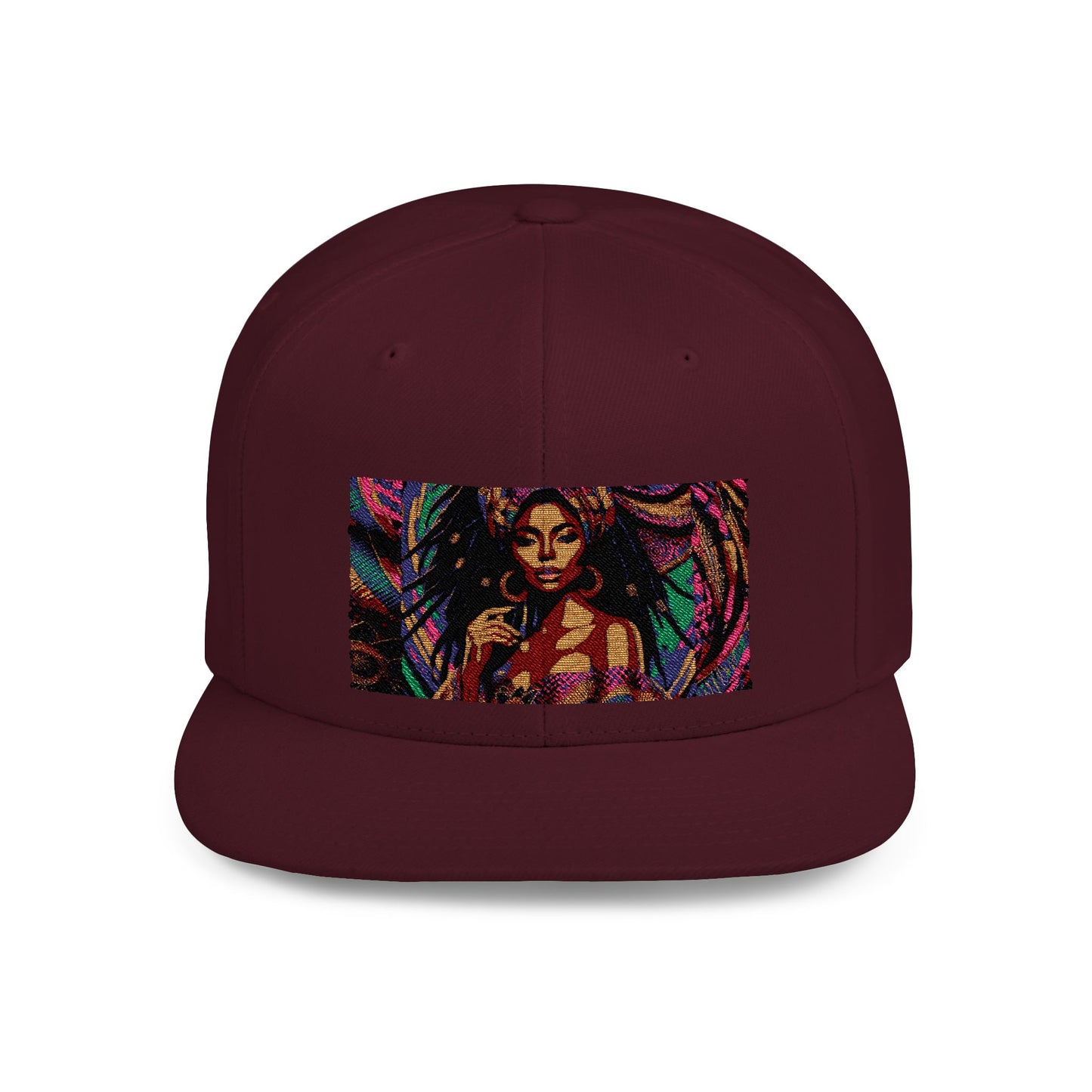 Divinity Luxury Flat Bill Snapback Hat - Bold Statement Headwear #DL1