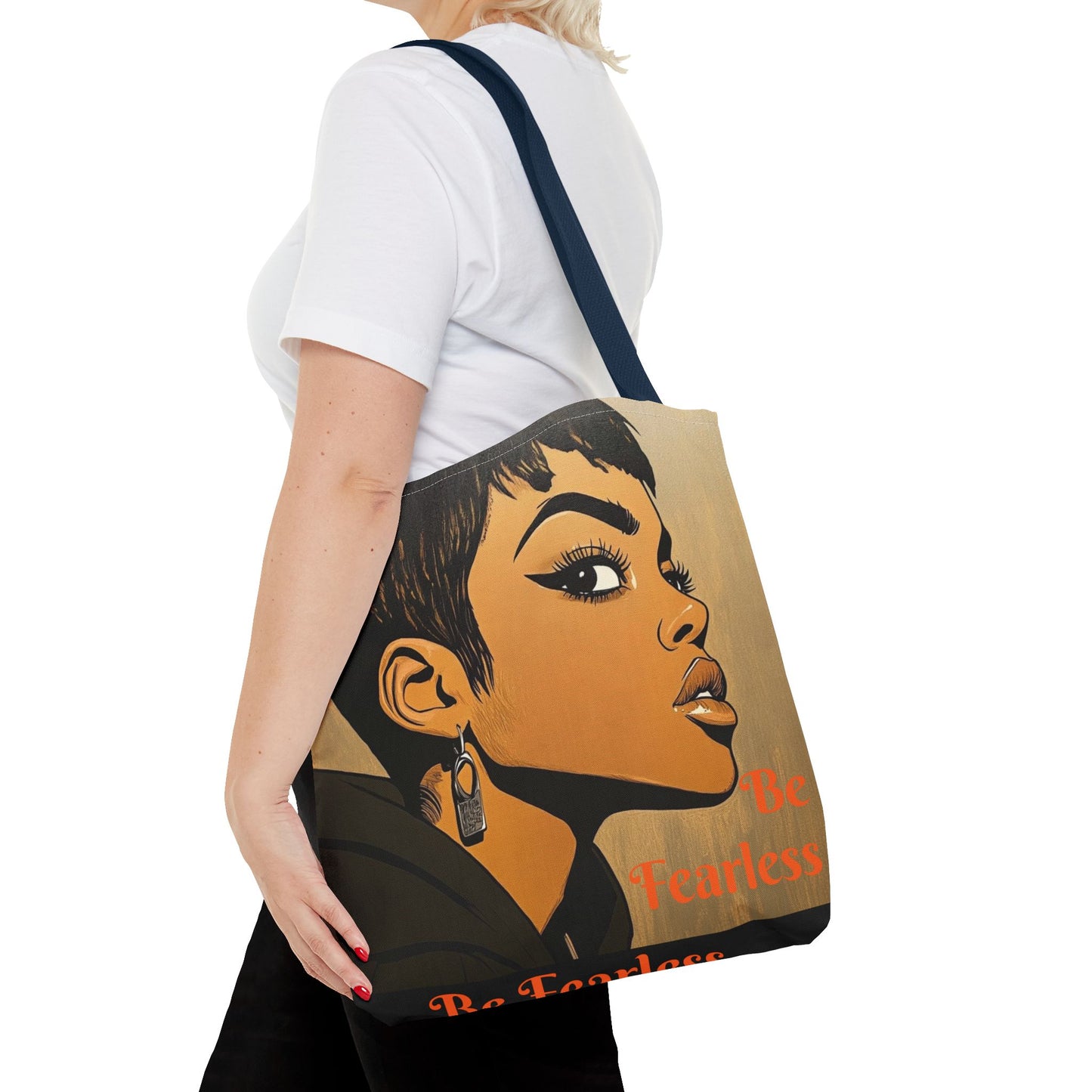 Be Fearless Tote Bag (AOP) #T12