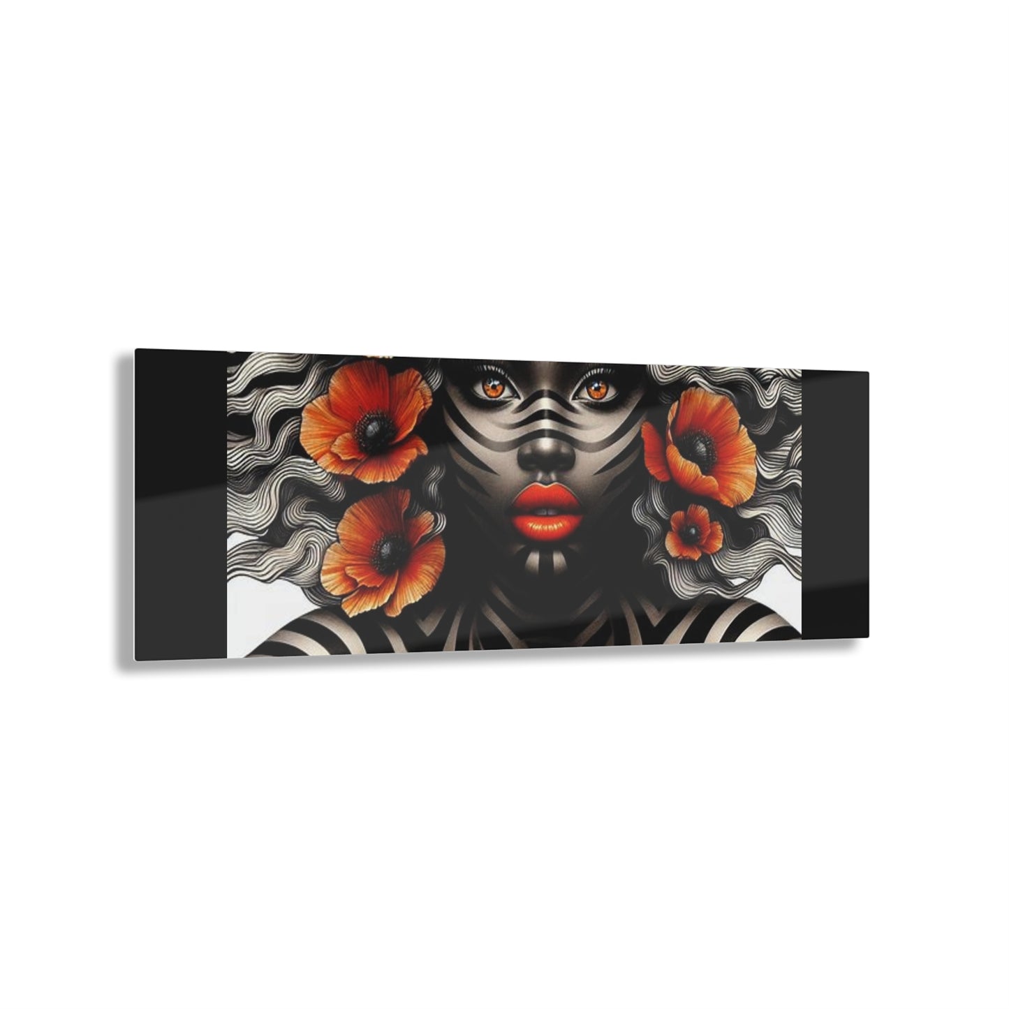 Zebra Fantasy Acrylic Prints #ZF24