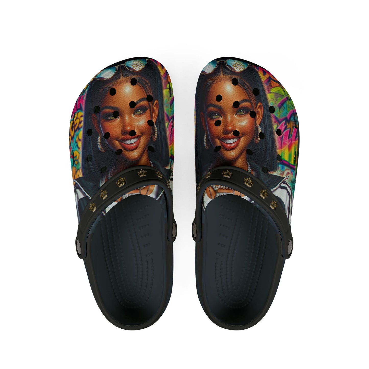 Future Boss EVA Foam Rubber Shoes (AOP) #41U